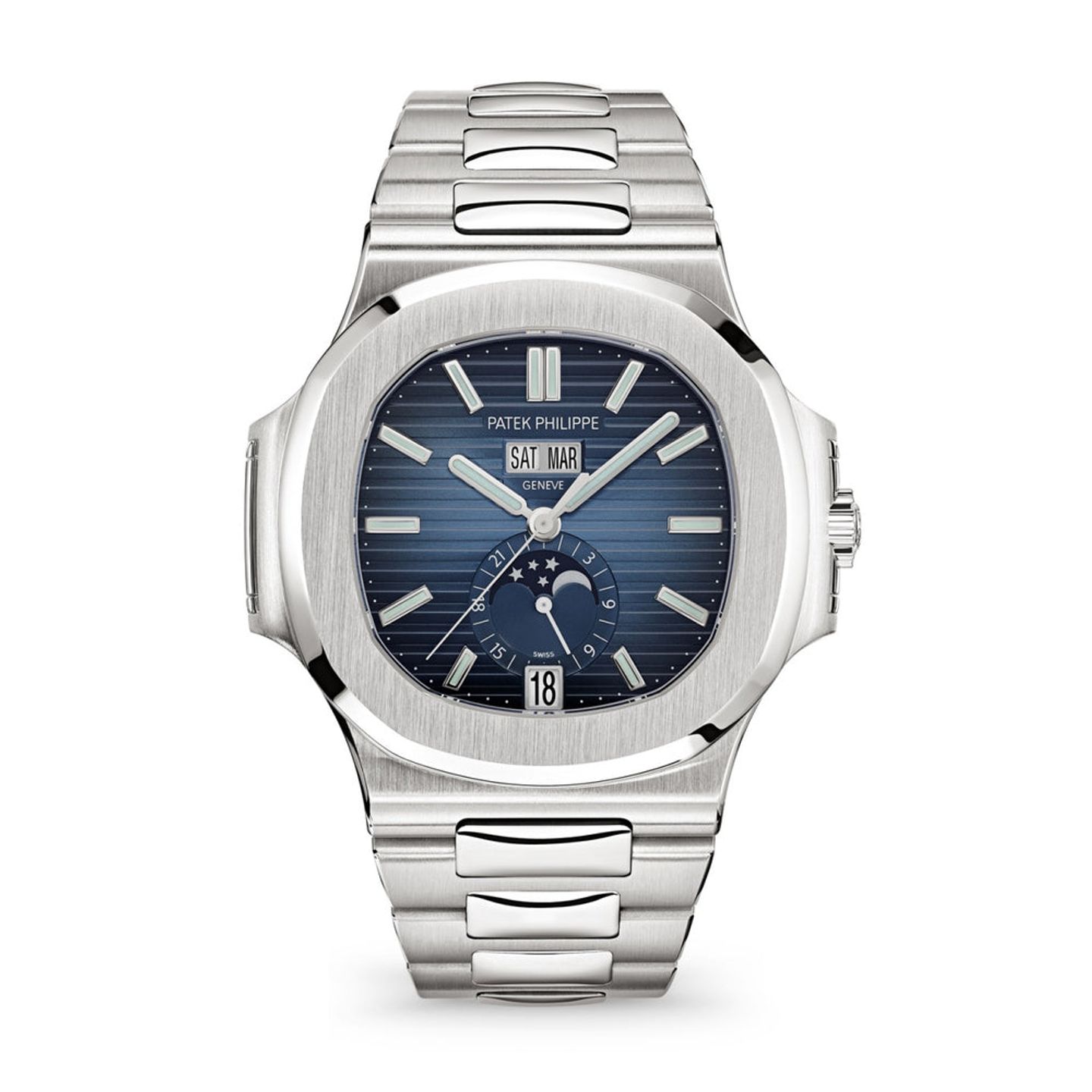 Patek Philippe Nautilus 5726/1A-014 (2025) - Blue dial 41 mm Steel case (1/1)