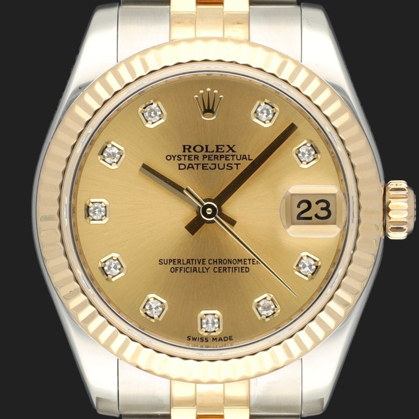 Rolex Lady-Datejust 178273 (2007) - 31mm Goud/Staal (2/8)