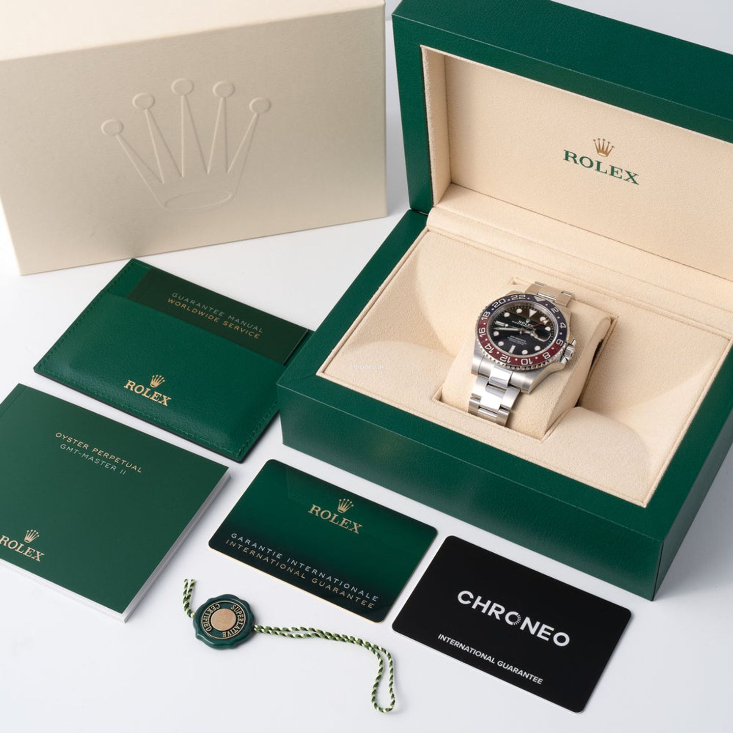 Rolex GMT-Master II 126710BLRO (2023) - Black dial 40 mm Steel case (8/8)