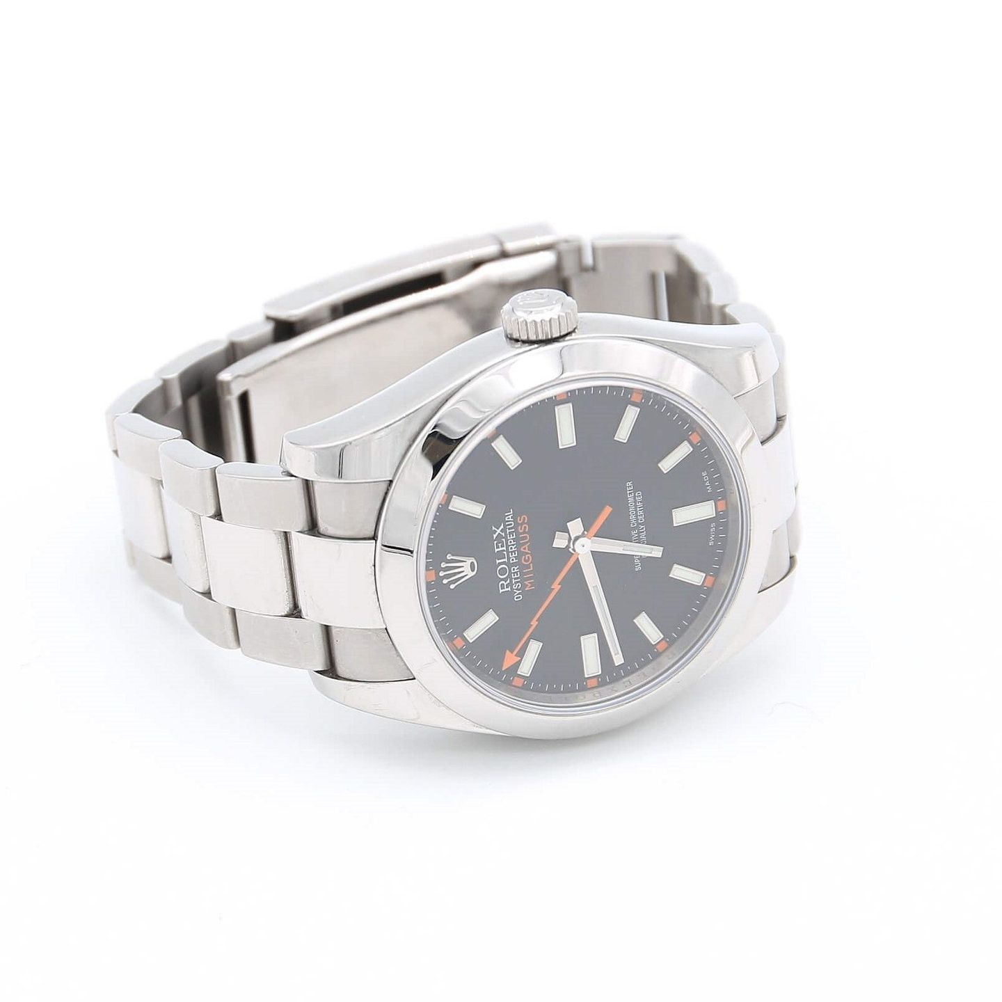 Rolex Milgauss 116400 (Onbekend (willekeurig serienummer)) - 40mm Staal (3/6)