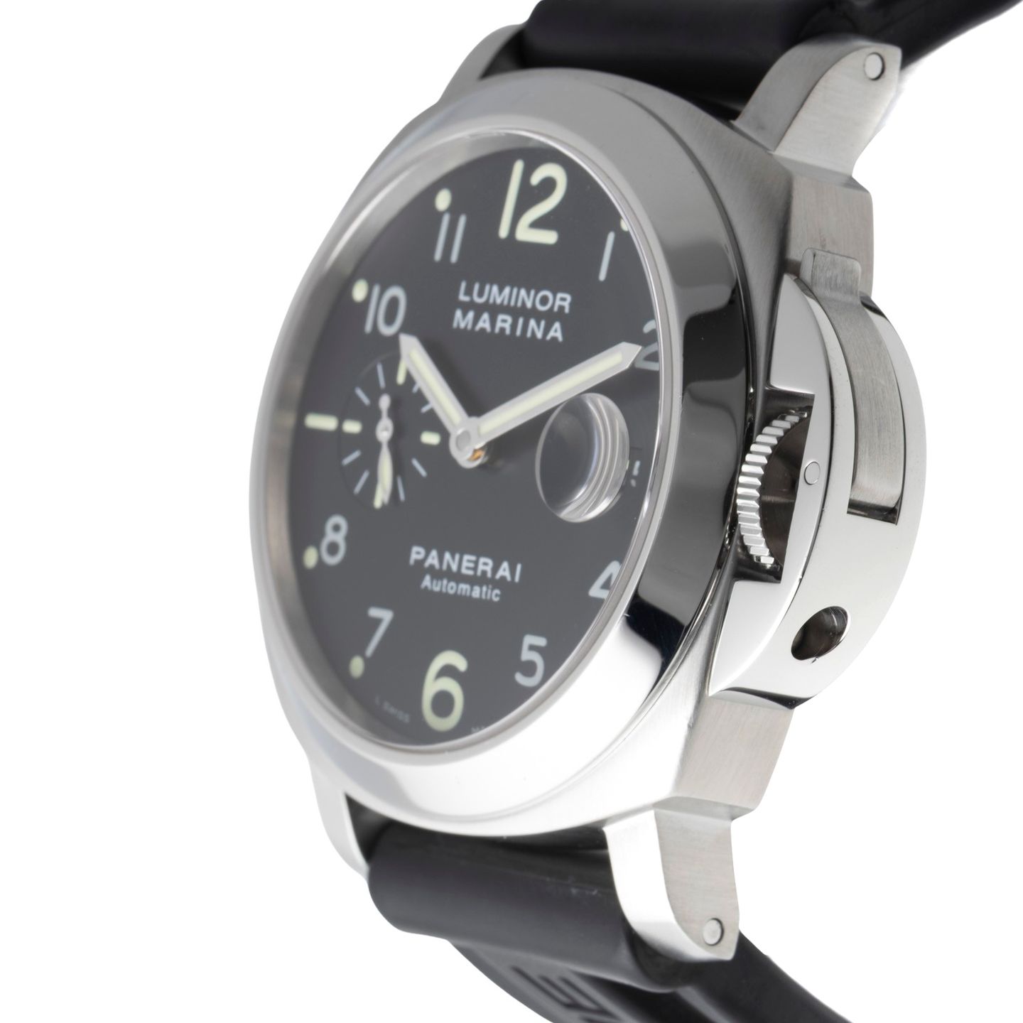 Panerai Luminor Marina Automatic PAM00164 (2008) - Black dial 44 mm Steel case (6/8)