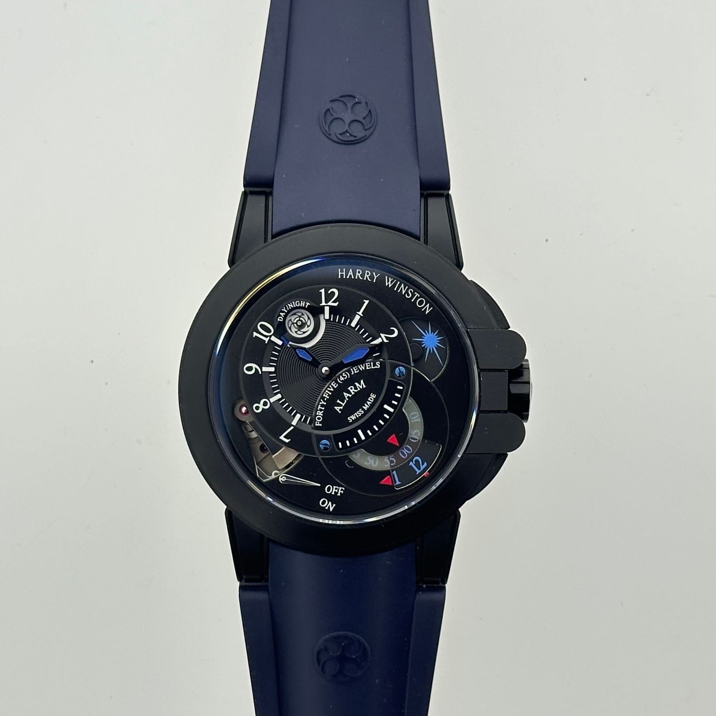 Harry Winston Project Z OCEMAL44ZZ004 (Unknown (random serial)) - Black dial 45 mm (1/8)