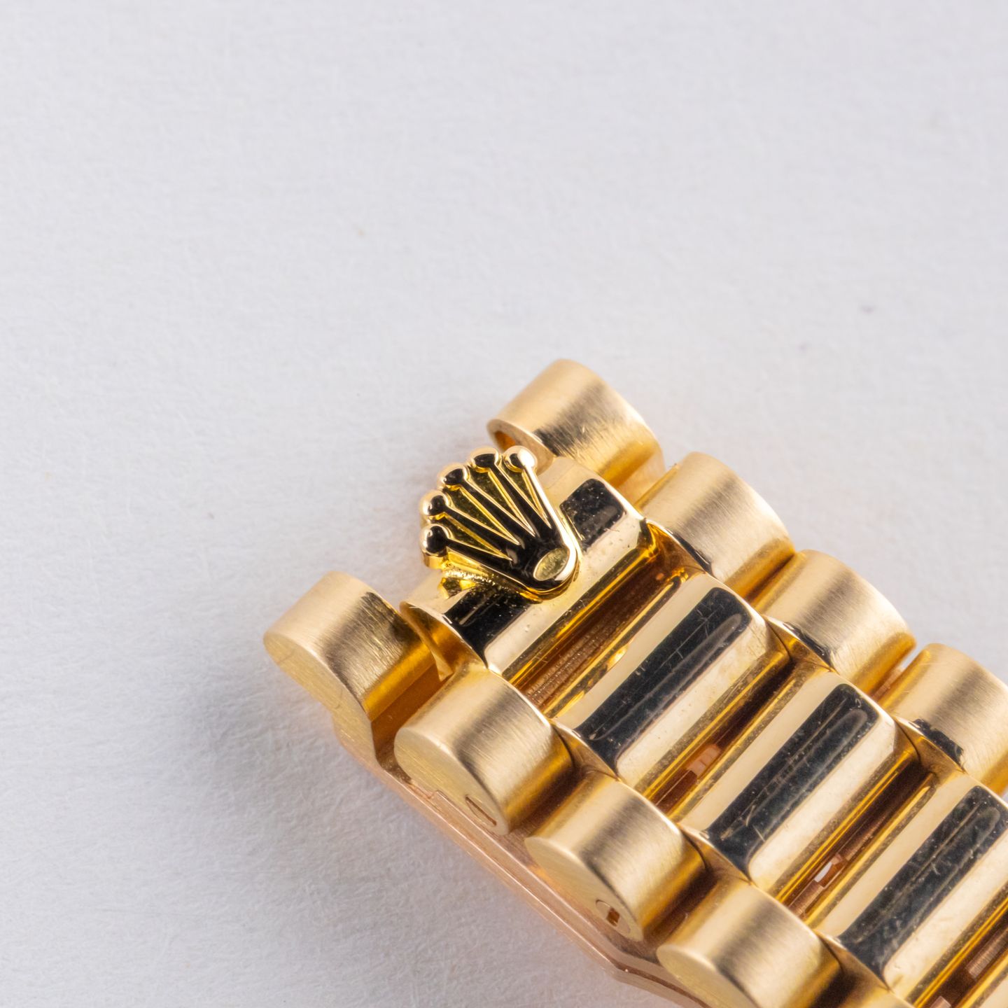 Rolex Lady-Datejust 69178 (1991) - Blue dial 26 mm Yellow Gold case (7/8)