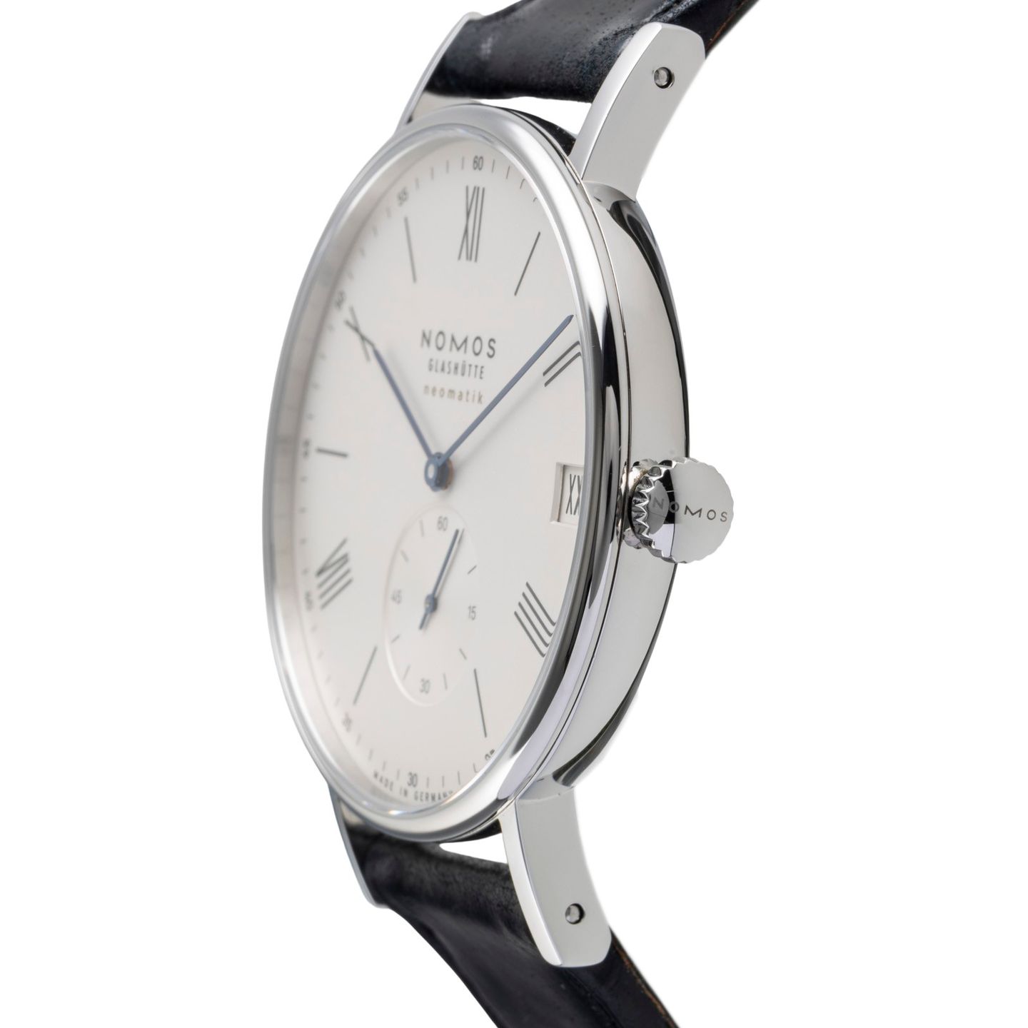 NOMOS Ludwig Automatik 271 (Onbekend (willekeurig serienummer)) - Wit wijzerplaat 40mm Staal (6/8)