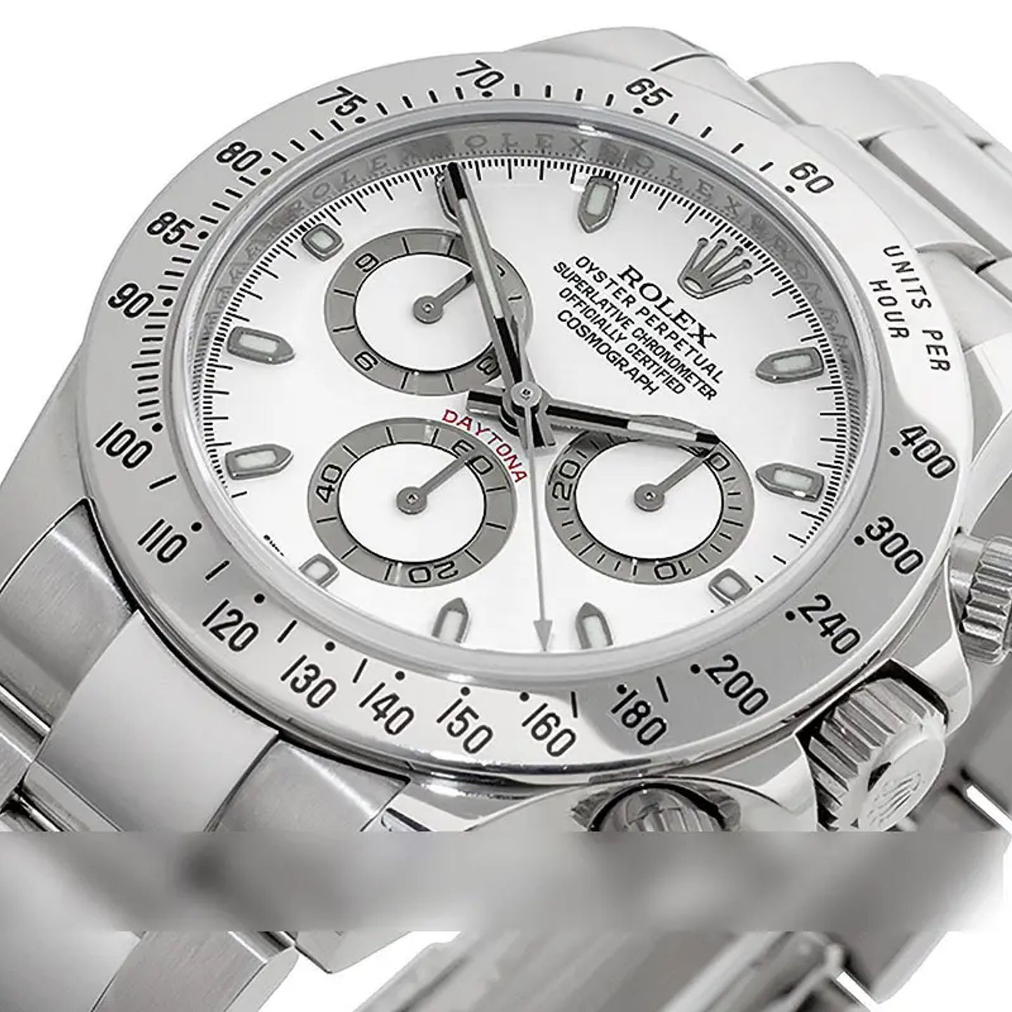 Rolex Daytona 116520 (2007) - White dial 40 mm Steel case (2/4)