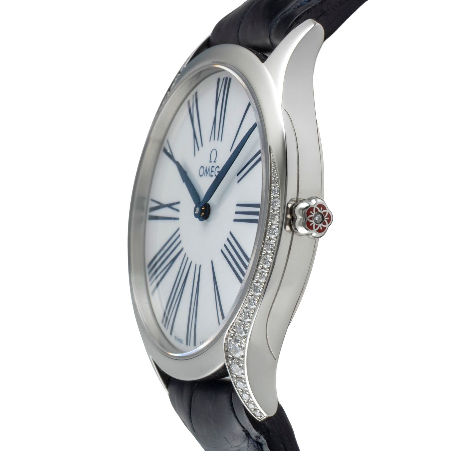 Omega De Ville Trésor 428.17.36.60.04.001 (Unknown (random serial)) - White dial 36 mm Steel case (6/8)