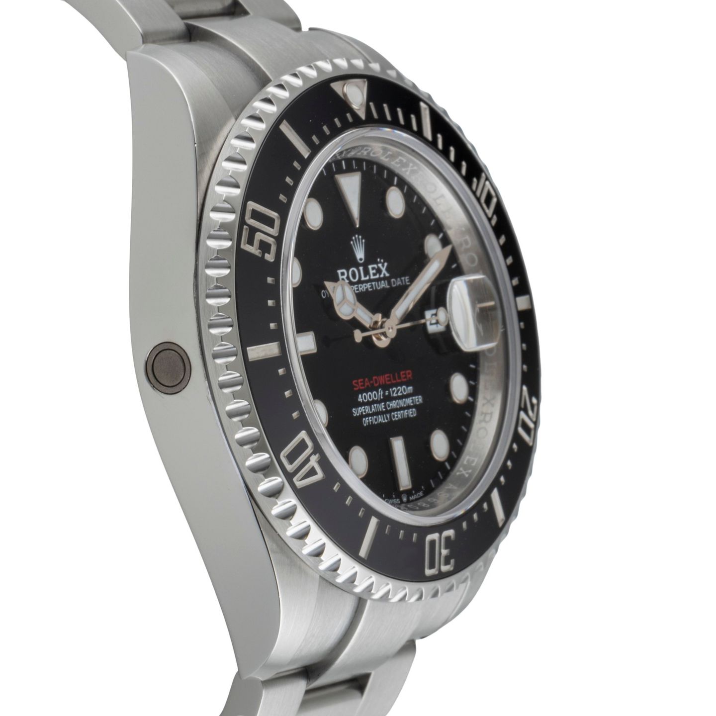 Rolex Sea-Dweller 126600 (Onbekend (willekeurig serienummer)) - Zwart wijzerplaat 43mm Staal (7/8)