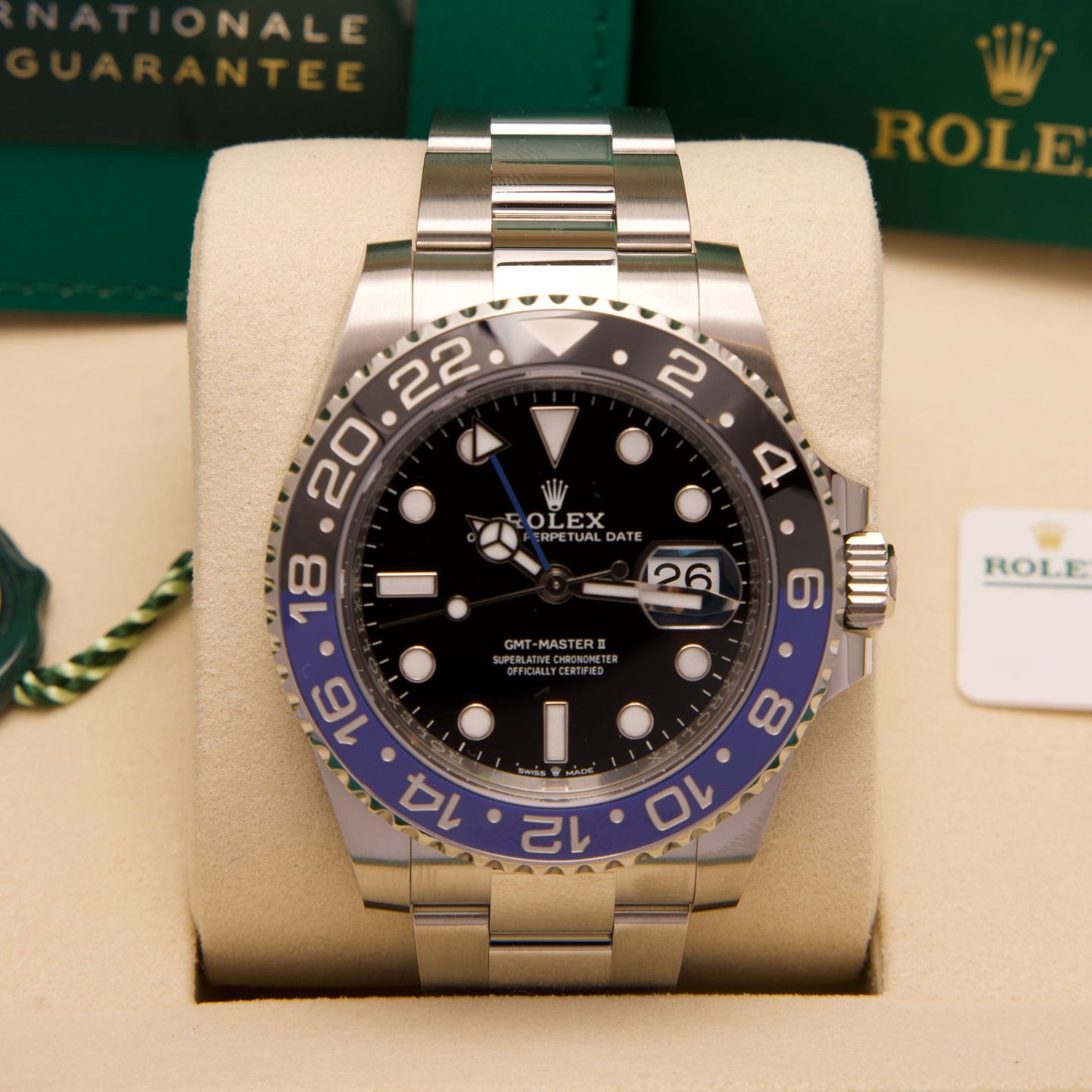 Rolex GMT-Master II 126710BLNR (2026) - Zwart wijzerplaat 40mm Staal (1/6)