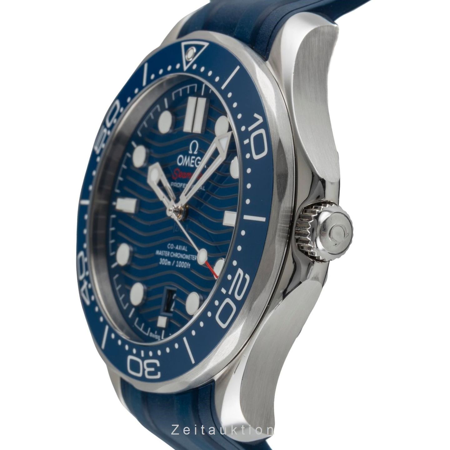 Omega Seamaster Diver 300 M 210.32.42.20.03.001 (Unknown (random serial)) - Blue dial 42 mm Steel case (5/8)