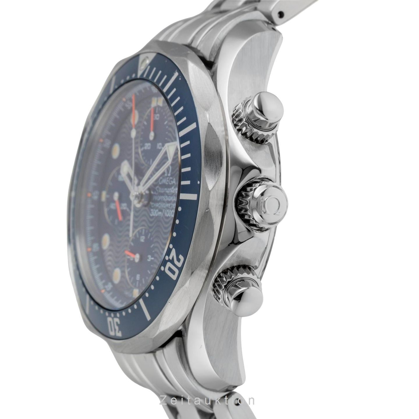 Omega Seamaster Diver 300 M 2599.80.00 (Onbekend (willekeurig serienummer)) - Blauw wijzerplaat 42mm Staal (5/8)