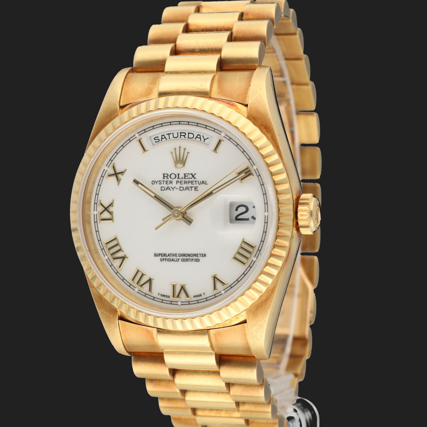 Rolex Day-Date 36 118238 (1996) - 36 mm Yellow Gold case (1/7)