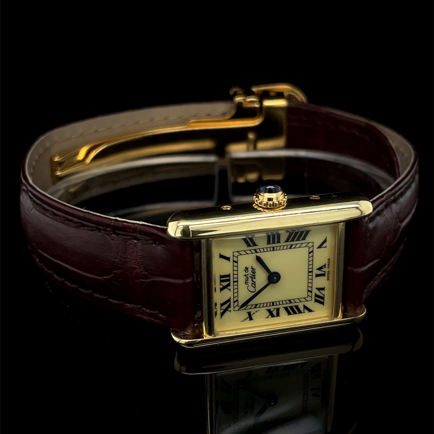 Cartier Tank Vermeil 5057001 - (2/8)