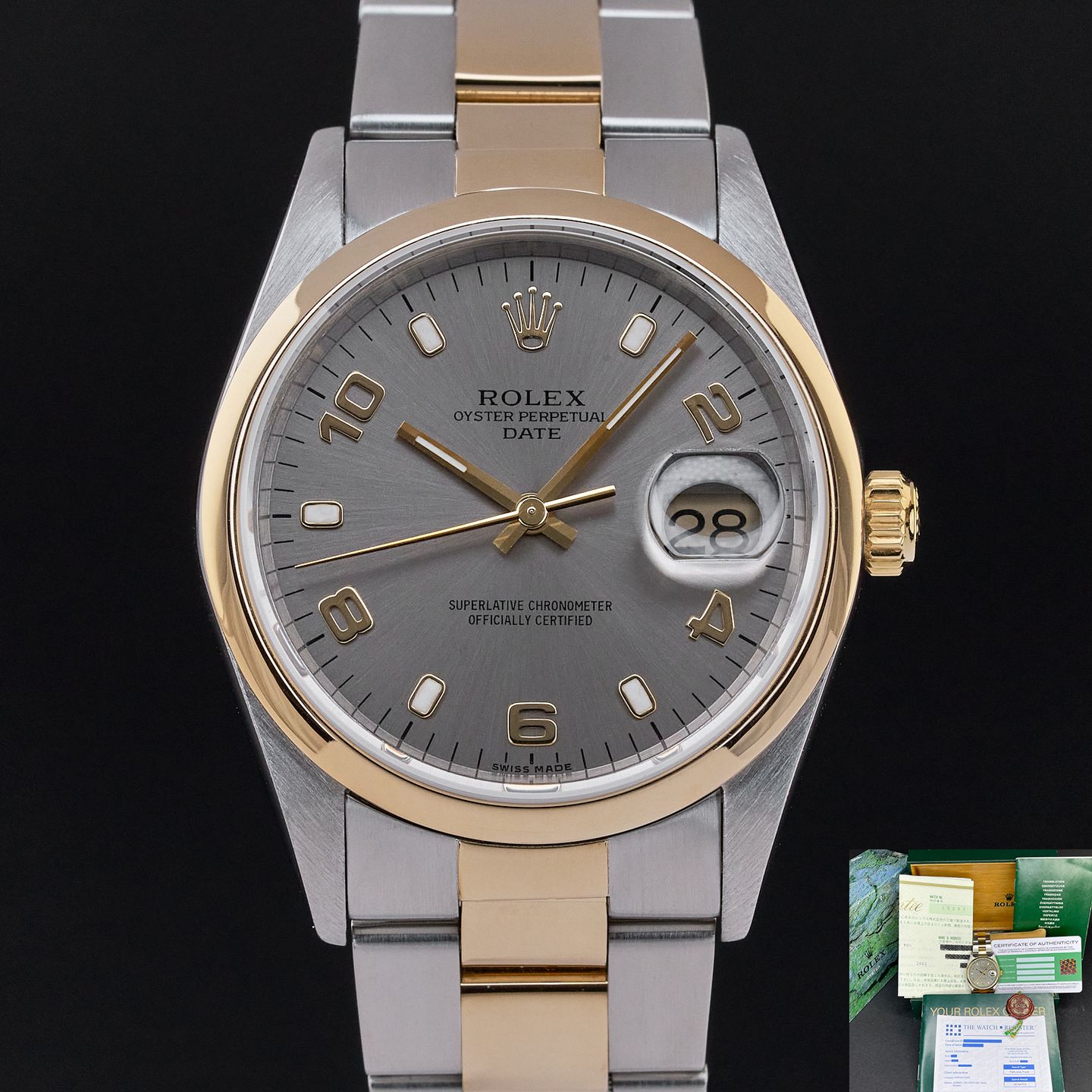 Rolex Oyster Perpetual Date 15203 - (1/8)