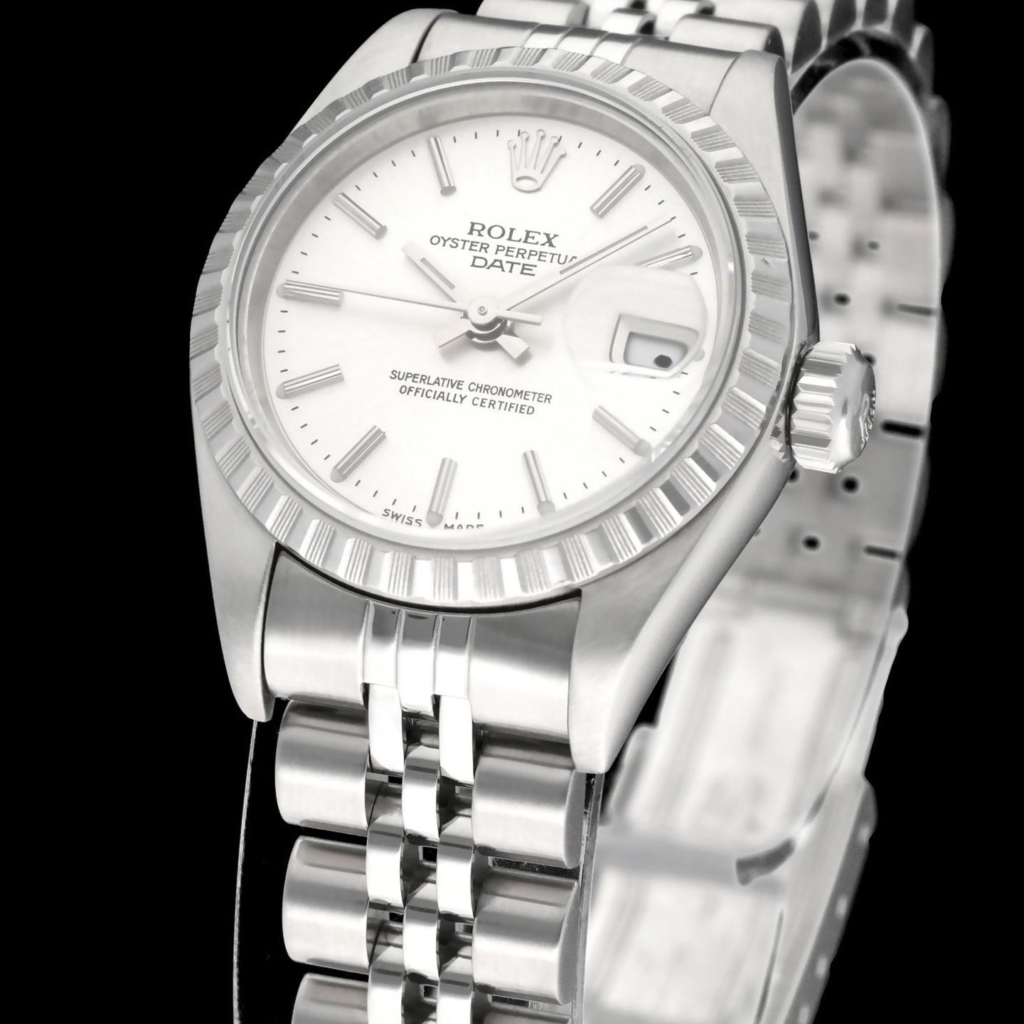 Rolex Oyster Perpetual Lady Date 79240 - (7/8)