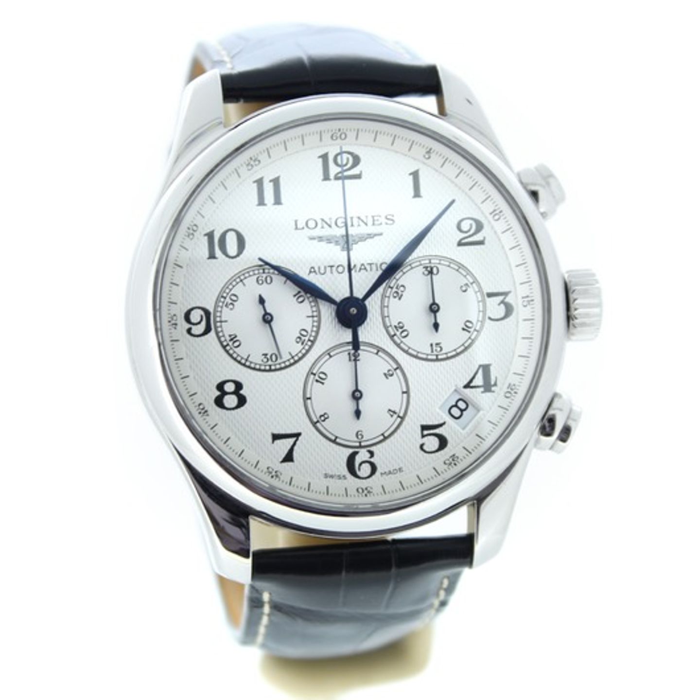 Longines Master Collection L2.693.4 (2007) - White dial 44 mm Steel case (5/7)