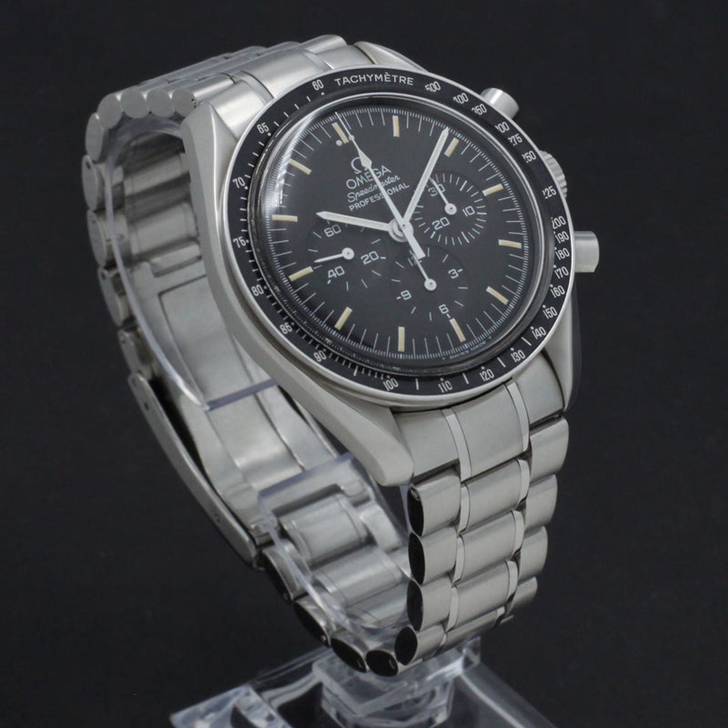 Omega Speedmaster Professional Moonwatch 3590.5 (1998) - Black dial 42 mm Steel case (4/7)