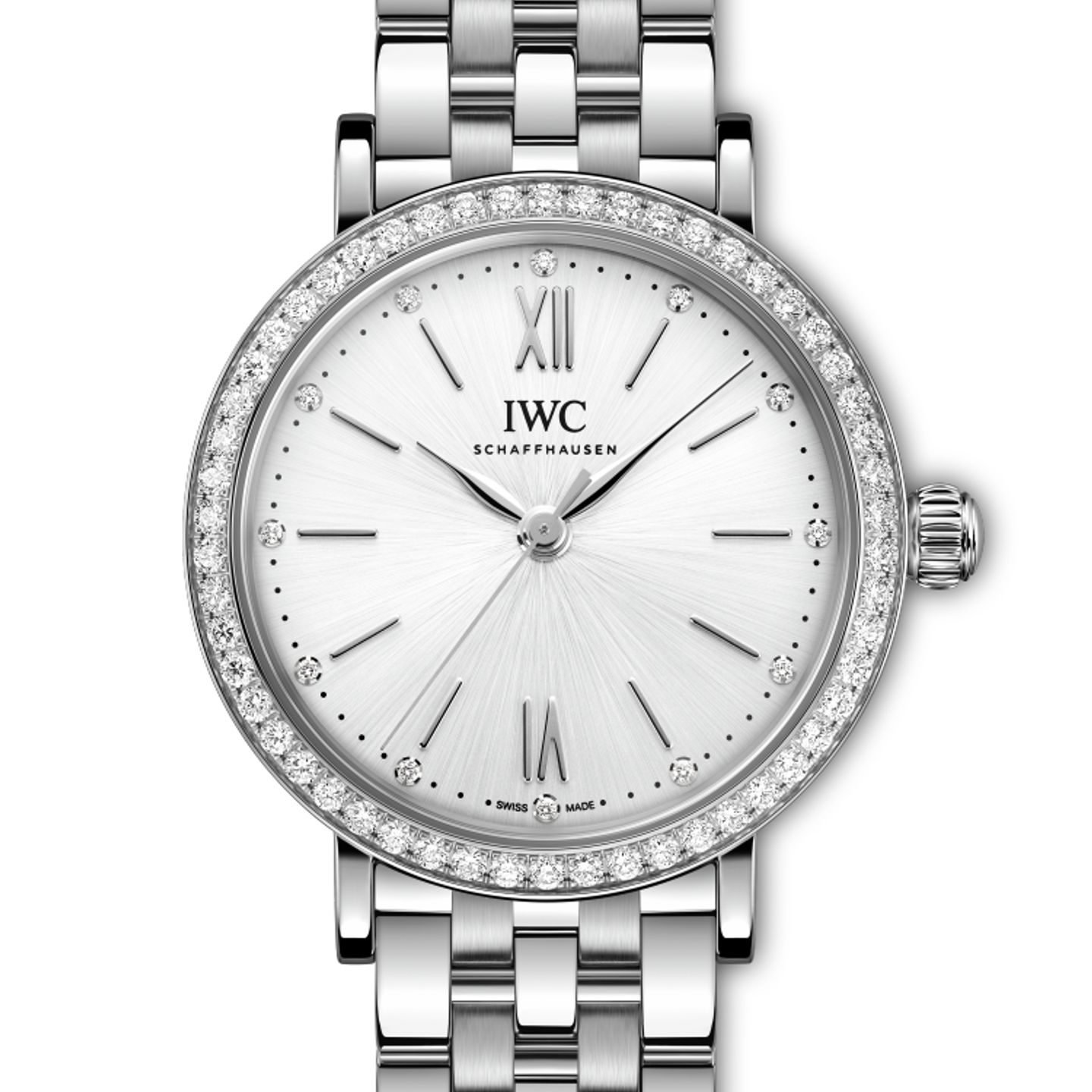 IWC Portofino Automatic IW657601 (2024) - Zilver wijzerplaat 34mm Staal (1/1)