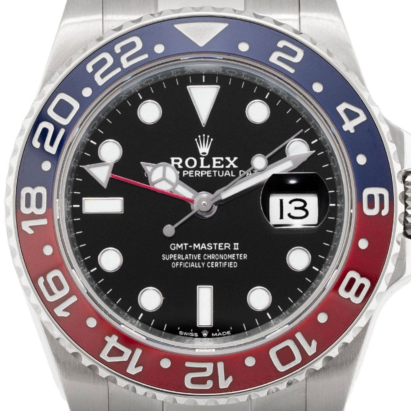 Rolex GMT-Master II 116719BLRO (2018) - 40 mm White Gold case (2/6)