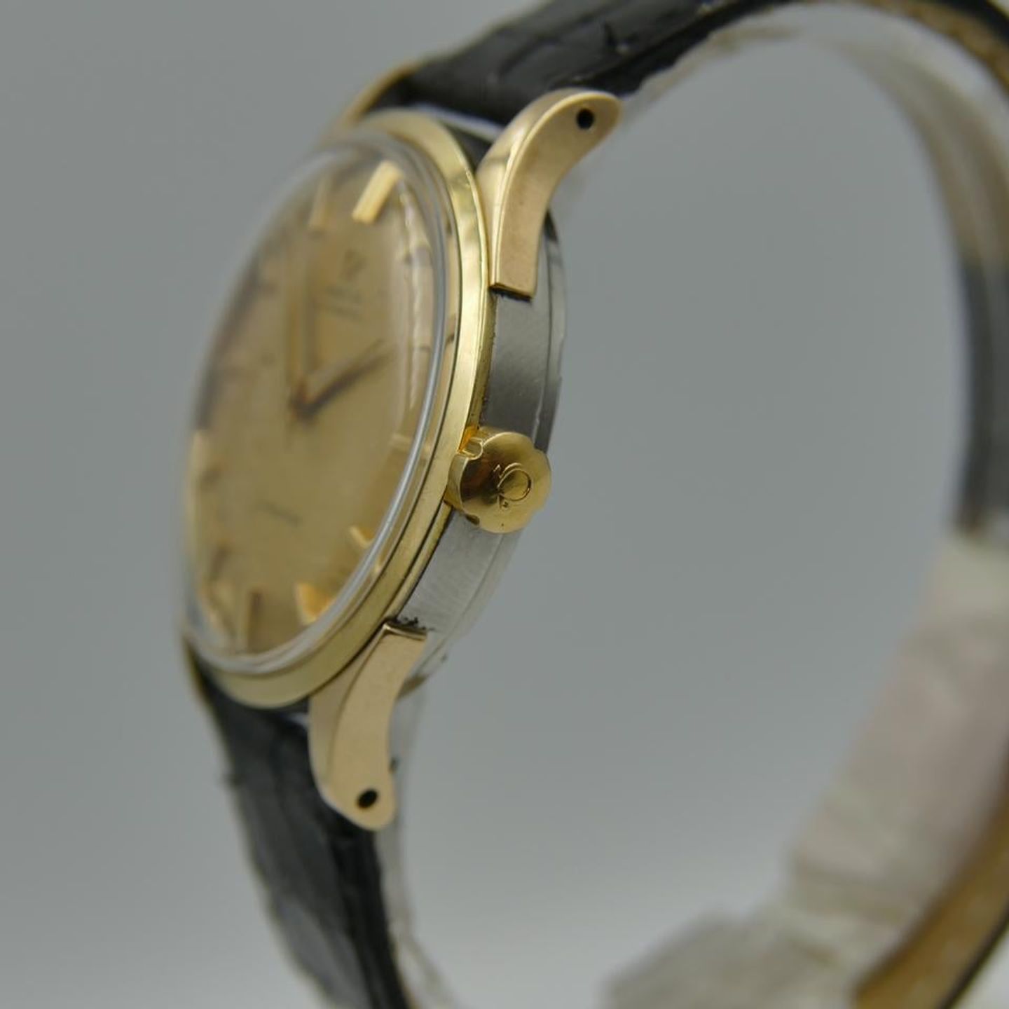 Omega Seamaster 2637 (1954) - Gold dial Unknown Gold/Steel case (7/8)