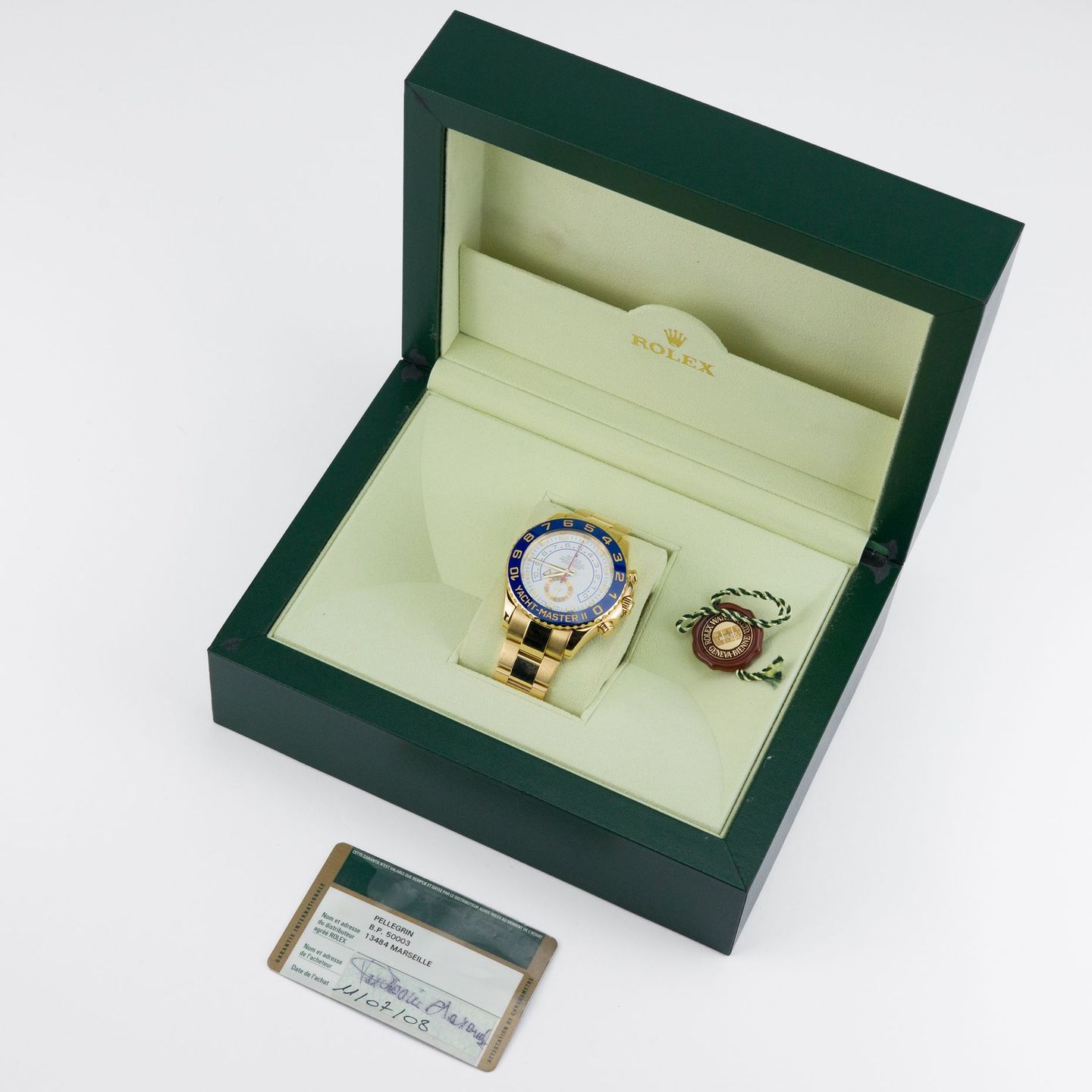 Rolex Yacht-Master II 116688 (2008) - 44mm Geelgoud (2/7)