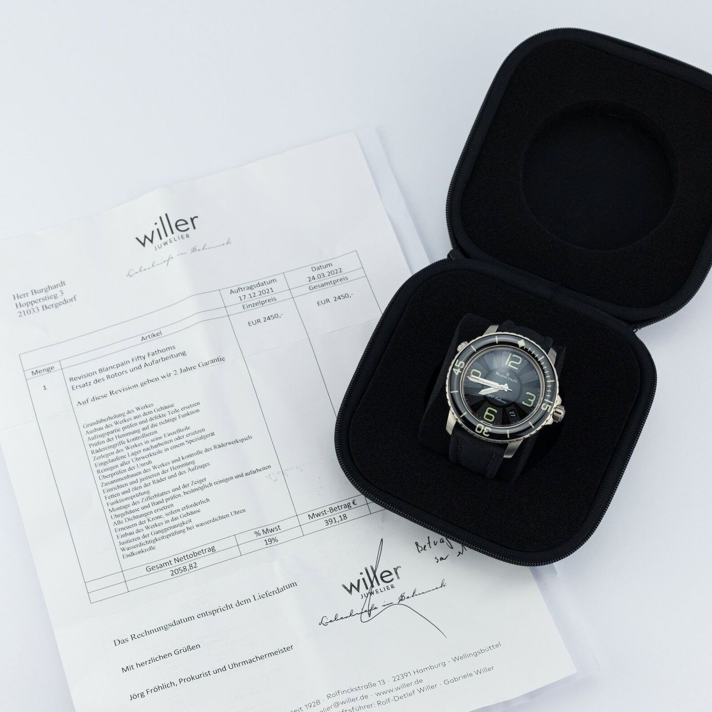 Blancpain 500 Fathoms 50015-12B30-52B - (2/7)