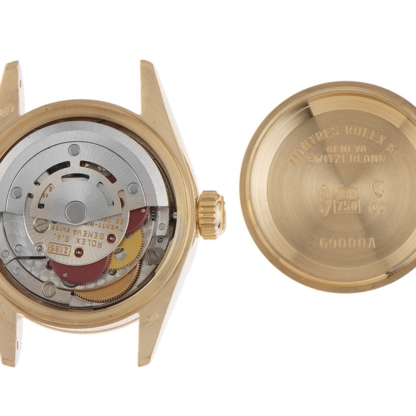 Rolex Lady-Datejust 69178 (1990) - White dial 26 mm Yellow Gold case (8/8)