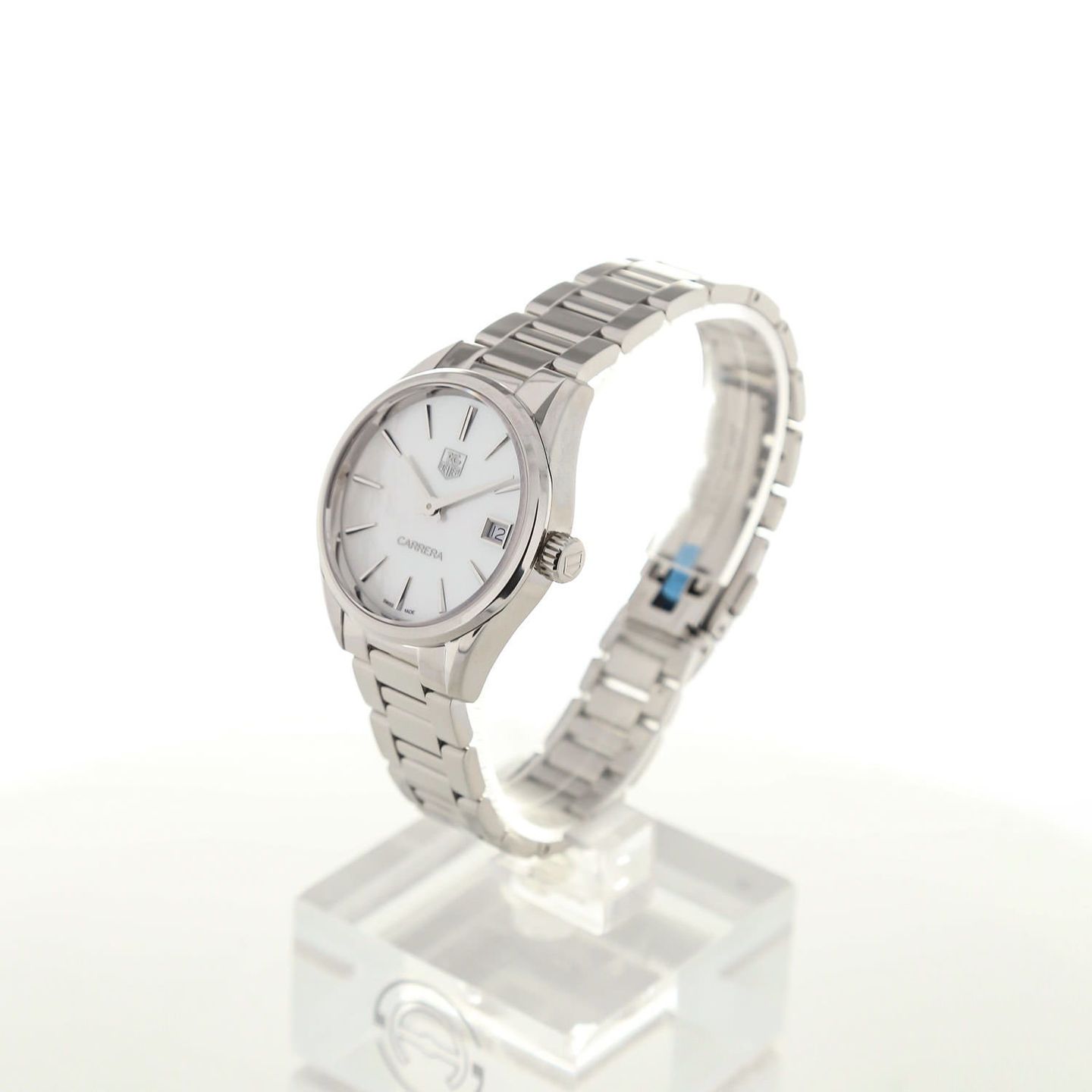 TAG Heuer Carrera Lady WAR1311.BA0778 (2024) - Wit wijzerplaat 32mm Staal (3/4)