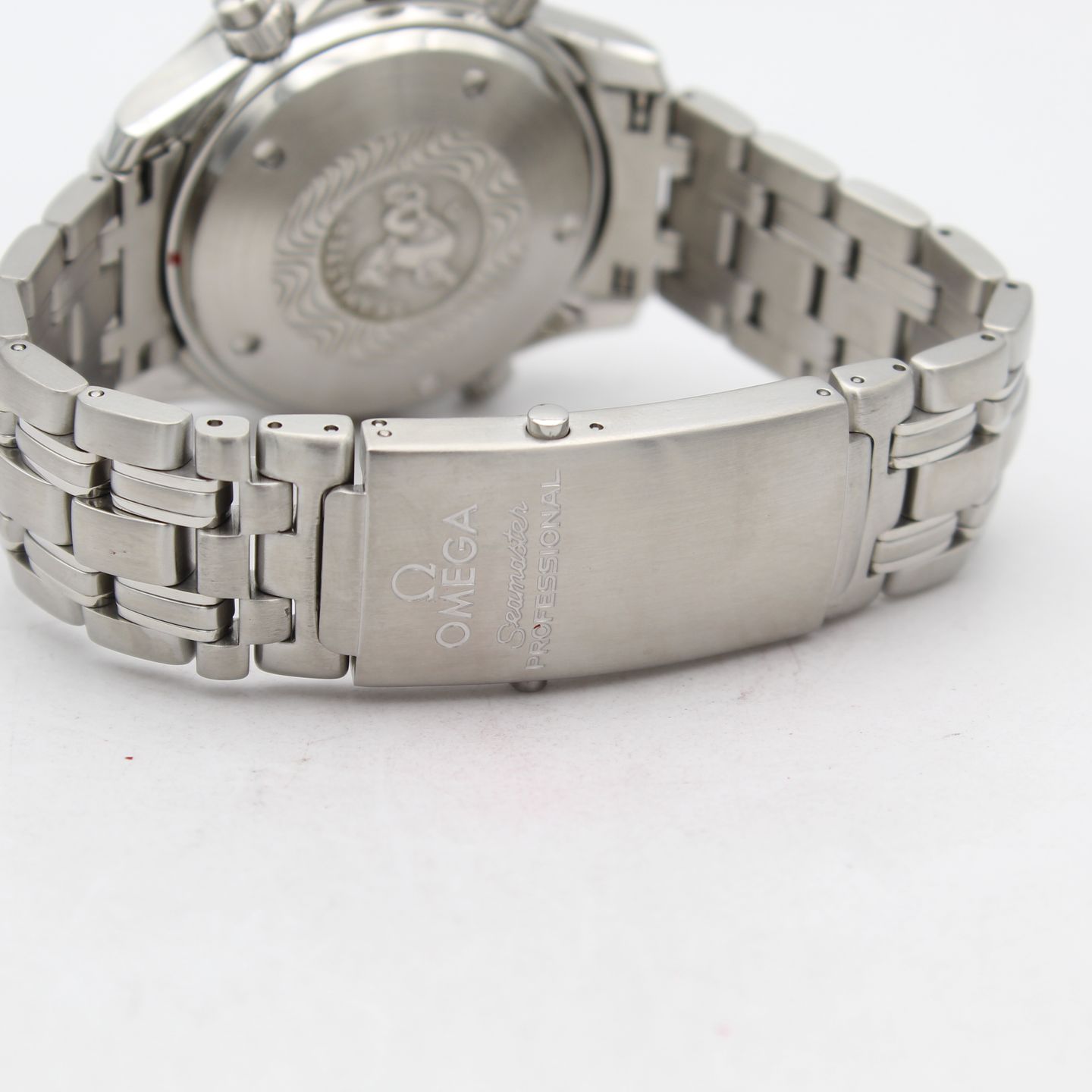 Omega Seamaster Diver 300 M 2598.8 (2000) - Blauw wijzerplaat 42mm Staal (6/8)