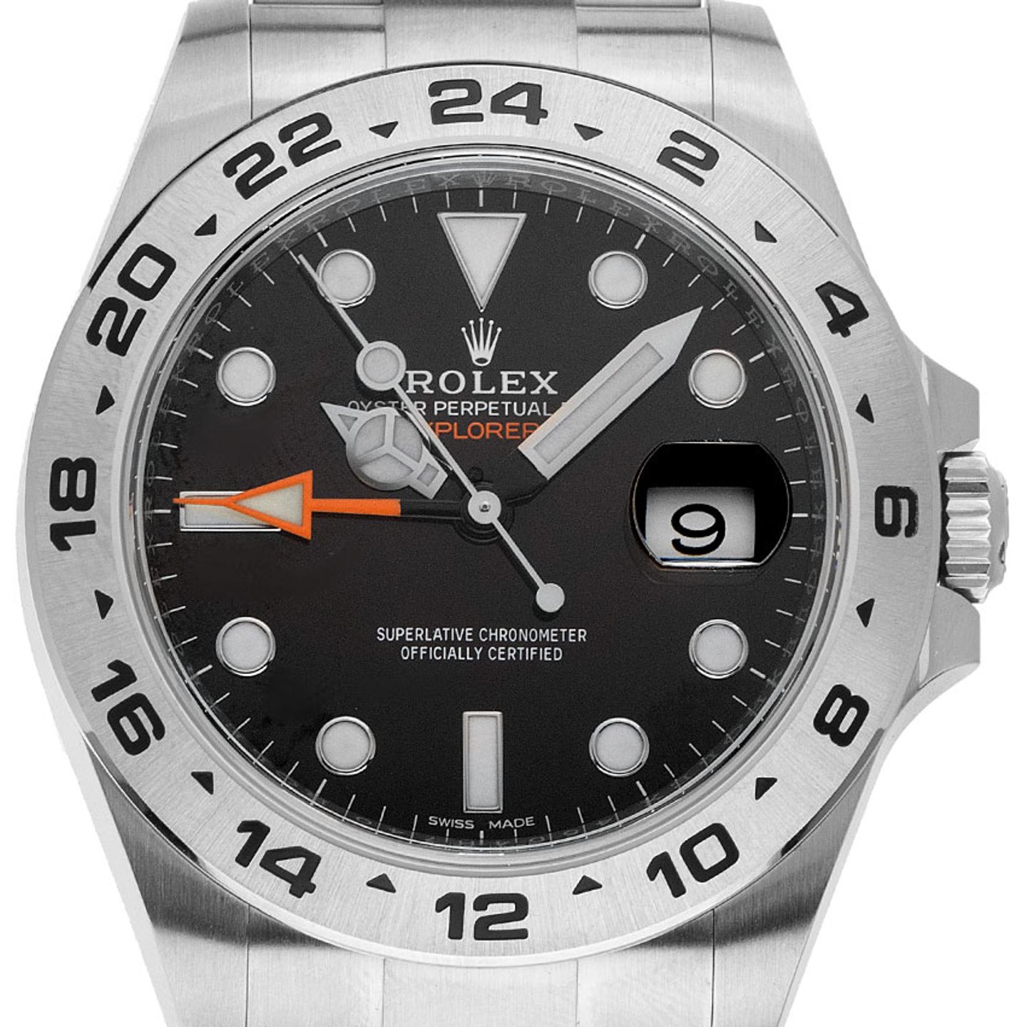Rolex Explorer II 216570 (2010) - Black dial 42 mm Steel case (1/7)