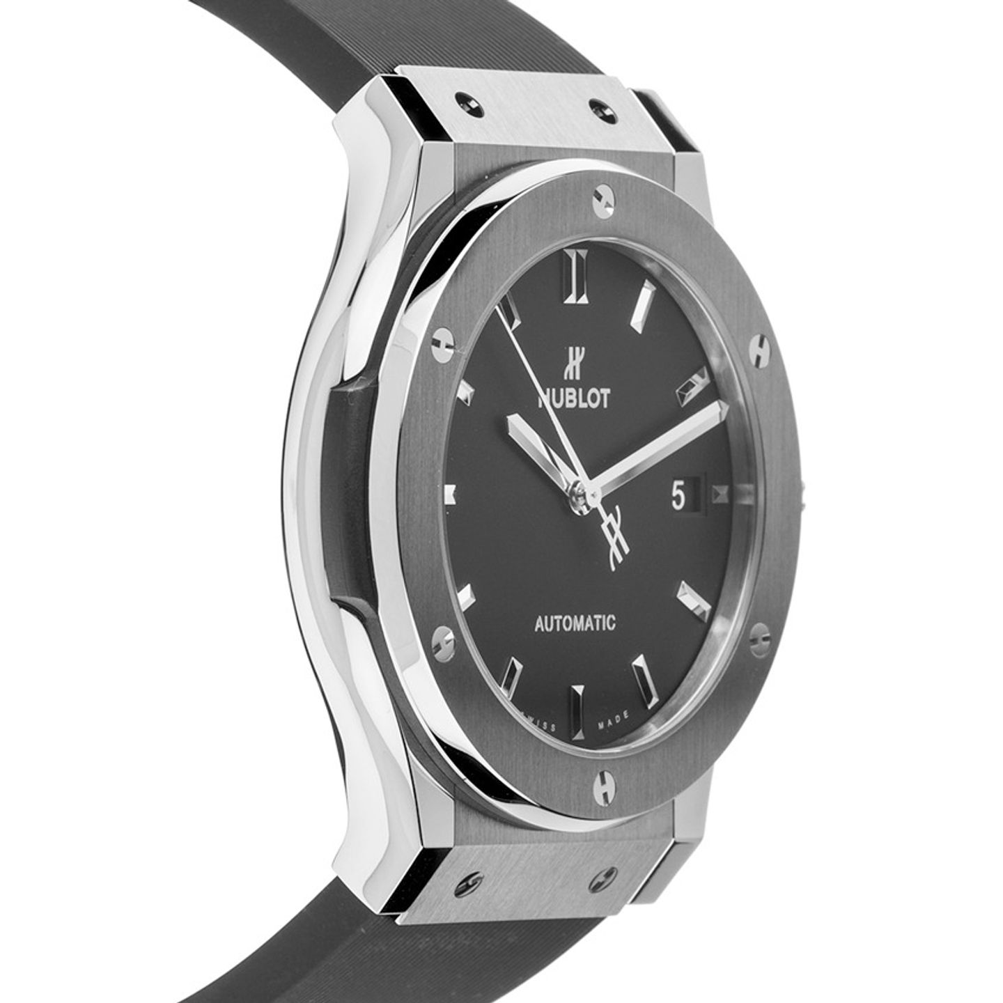 Hublot Classic Fusion 542.NX.1171.RX (2025) - Black dial 42 mm Titanium case (5/7)