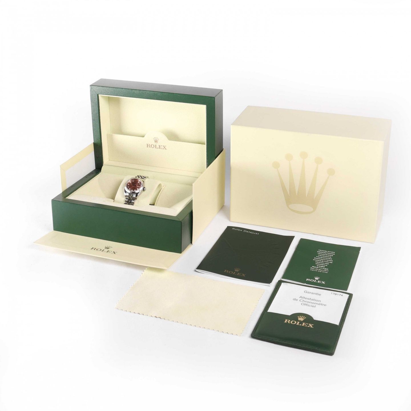 Rolex Lady-Datejust 179174 (2013) - 26 mm Steel case (3/3)