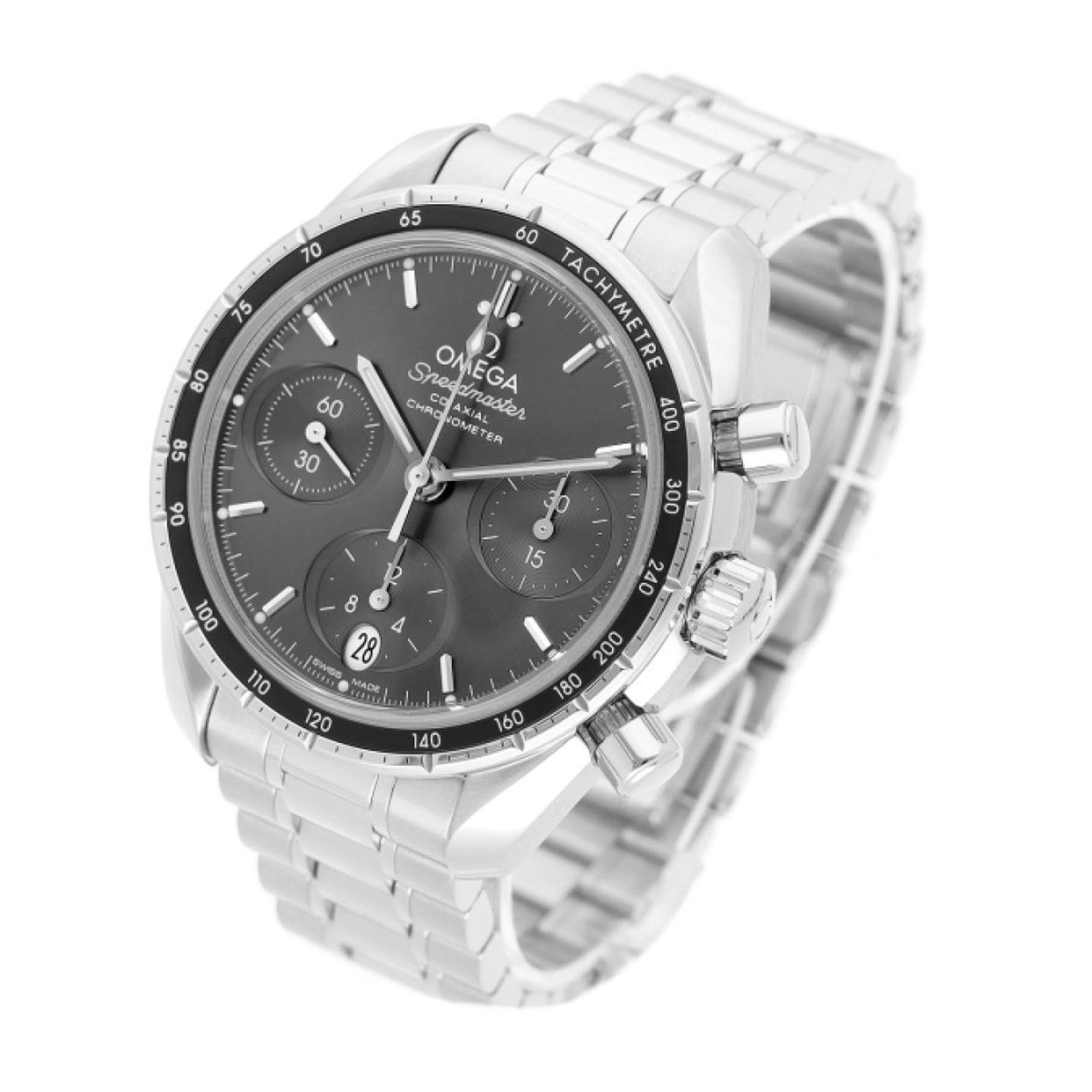 Omega Speedmaster 324.30.38.50.06.001 (2018) - Grey dial 38 mm Steel case (2/5)