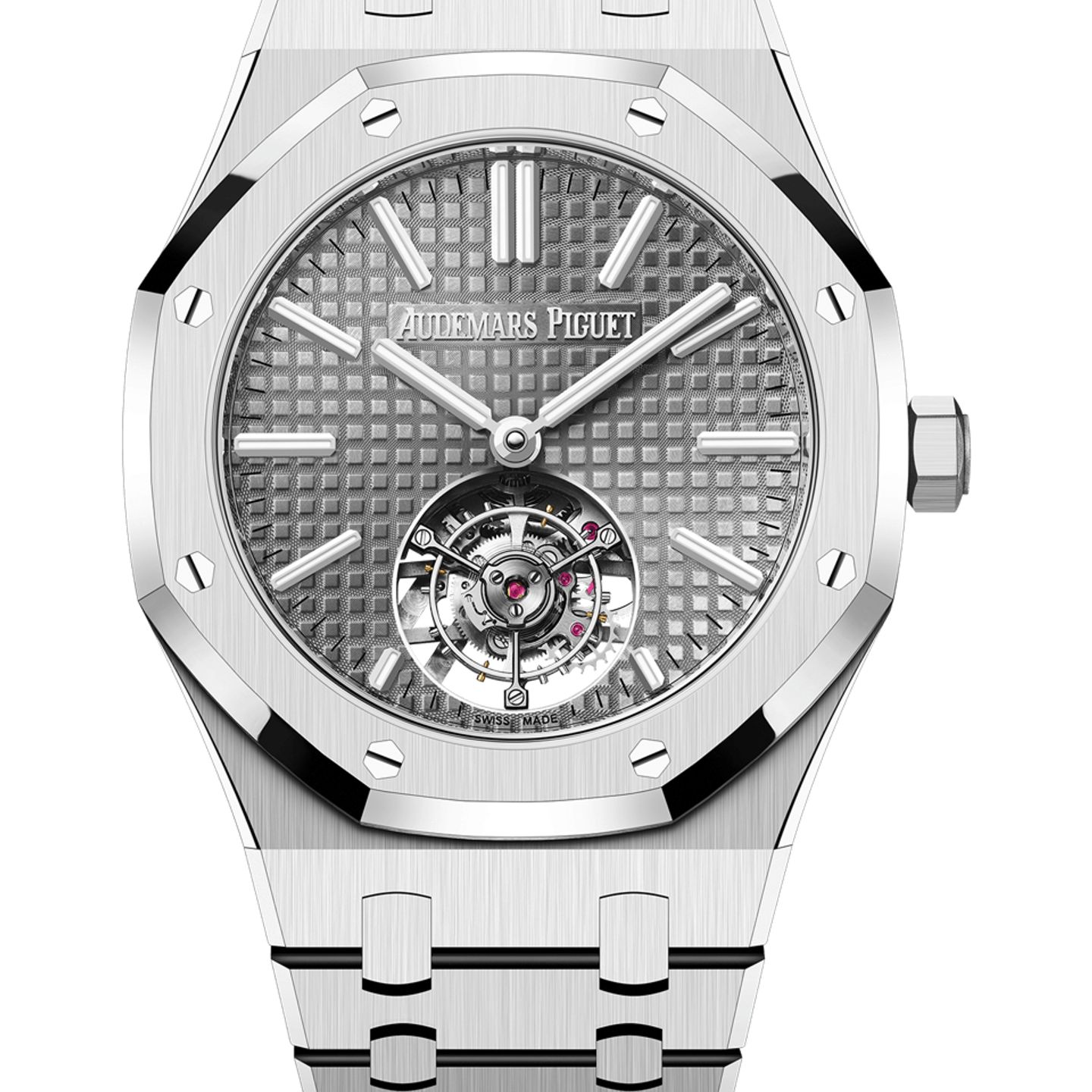 Audemars Piguet Royal Oak Tourbillon 26730ST.OO.1320ST.06 (2025) - Grey dial 41 mm Steel case (1/1)