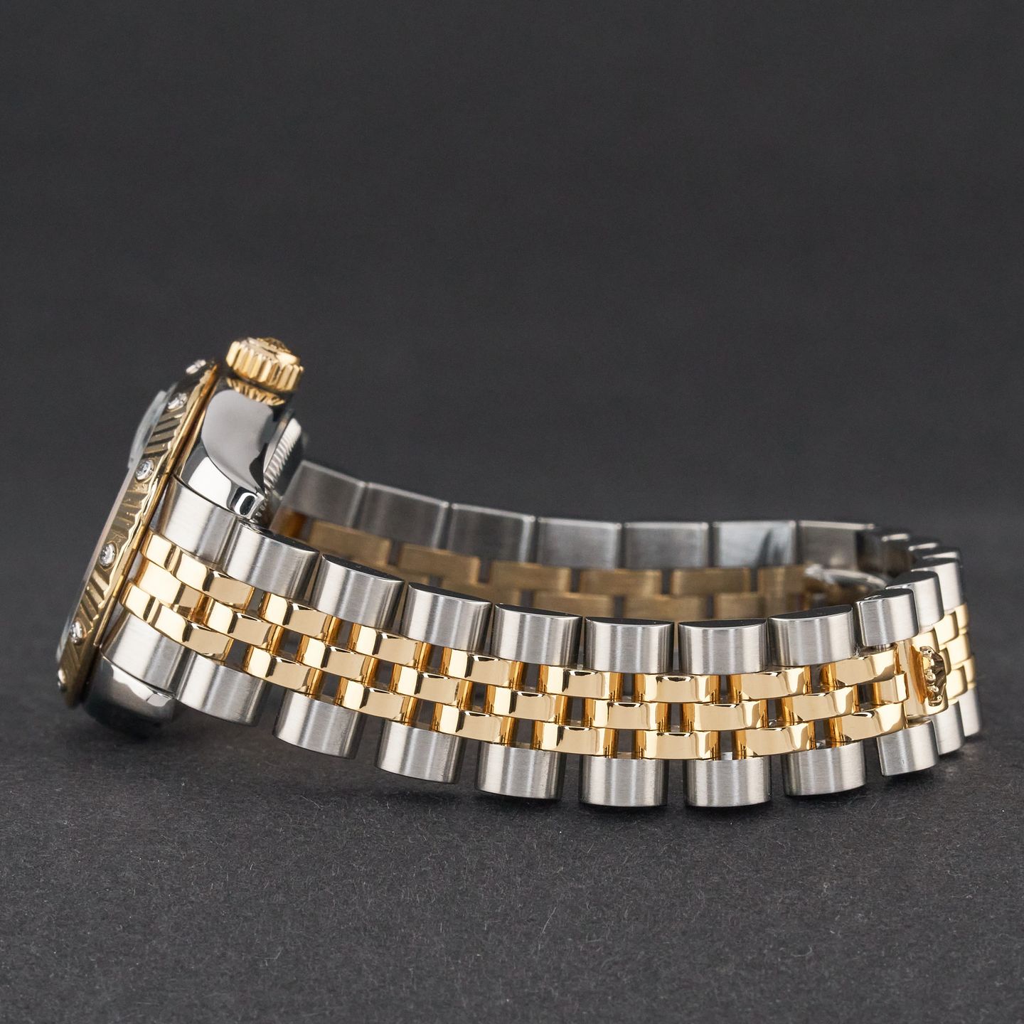 Rolex Lady-Datejust 179313 (2006) - White dial 26 mm Gold/Steel case (5/8)