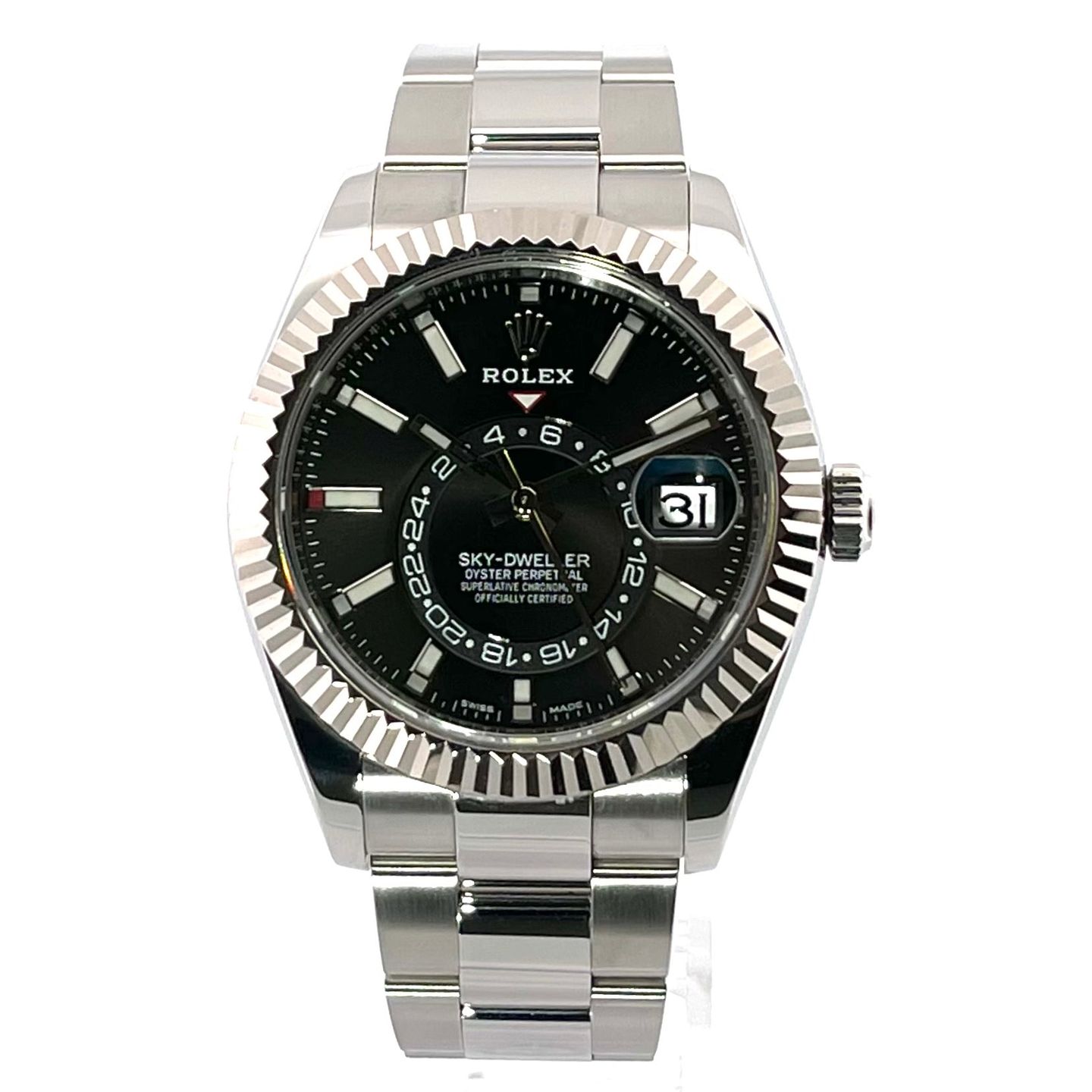 Rolex Sky-Dweller 326934 (2019) - Zwart wijzerplaat 42mm Staal (1/7)