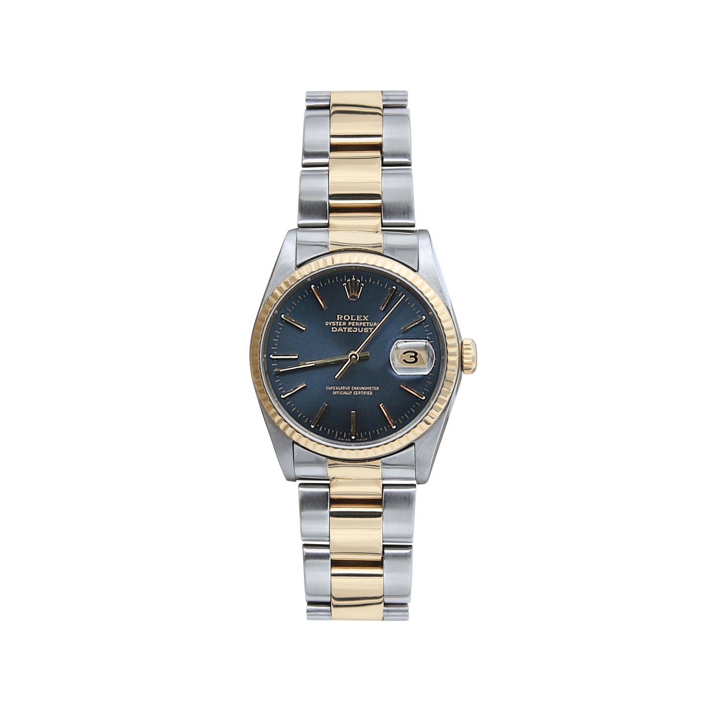 Rolex Datejust 36 16233 (Unknown (random serial)) - 36 mm Gold/Steel case (3/7)