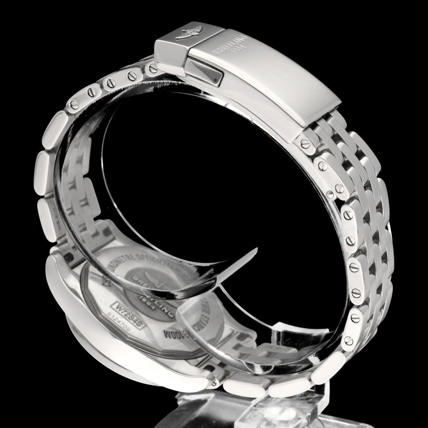 Breitling Galactic W72348 (2022) - White dial 29 mm Steel case (8/8)