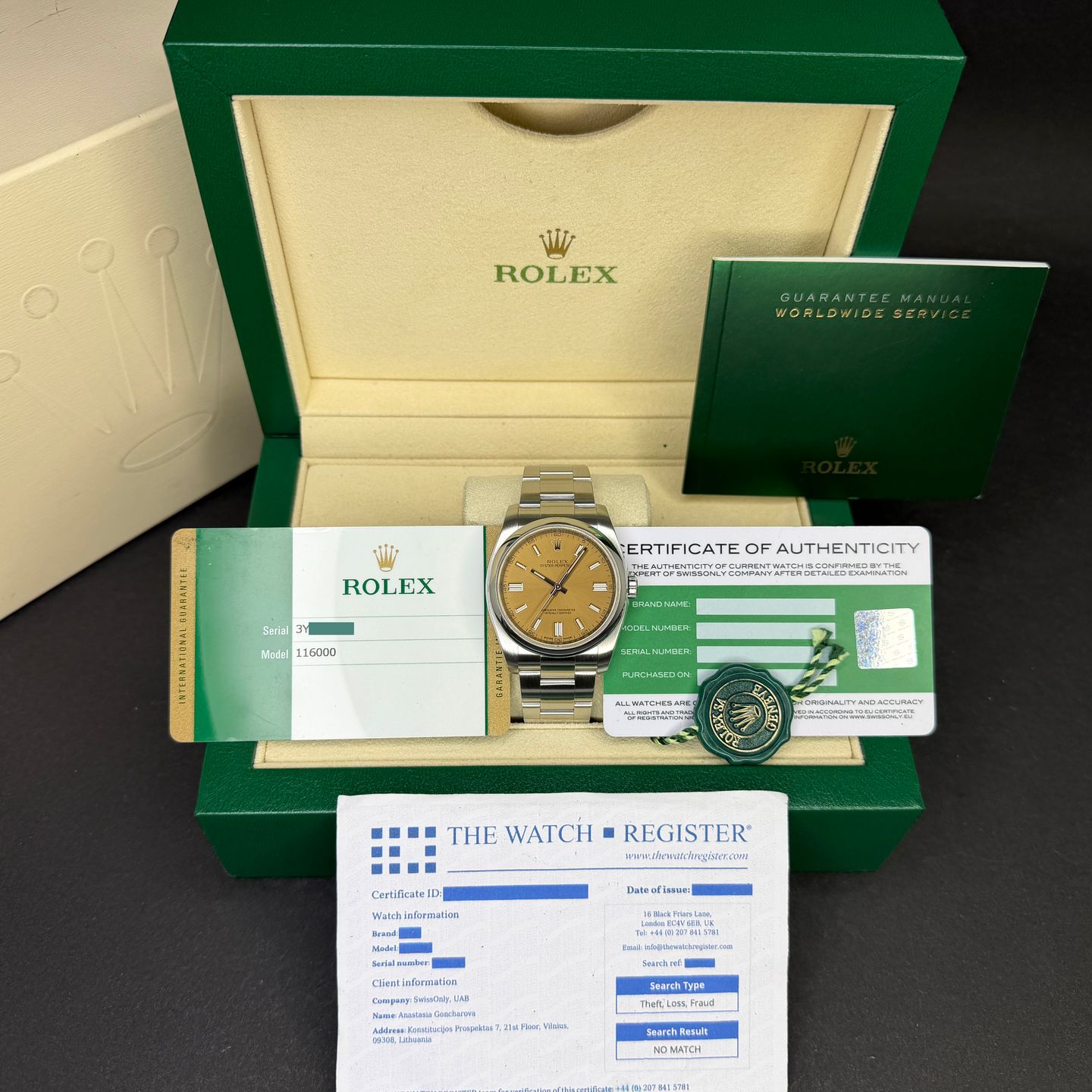 Rolex Oyster Perpetual 36 116000 - (3/8)