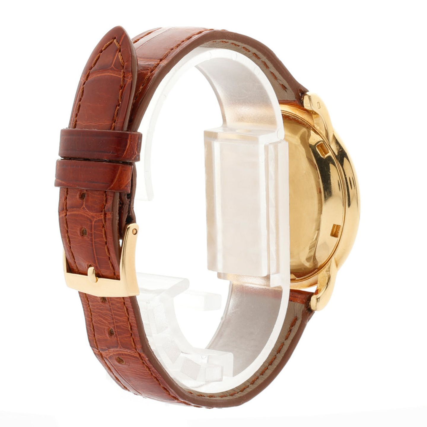 Patek Philippe Calatrava 2552 (1956) - Silver dial 37 mm Yellow Gold case (10/12)