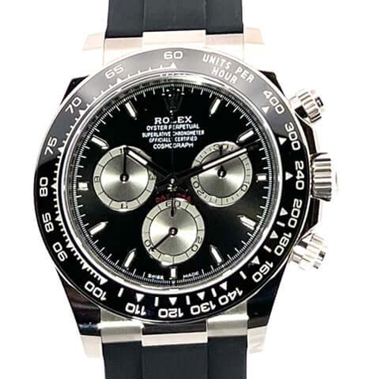 Rolex Daytona 126519LN (2024) - Zilver wijzerplaat 40mm Witgoud (1/8)