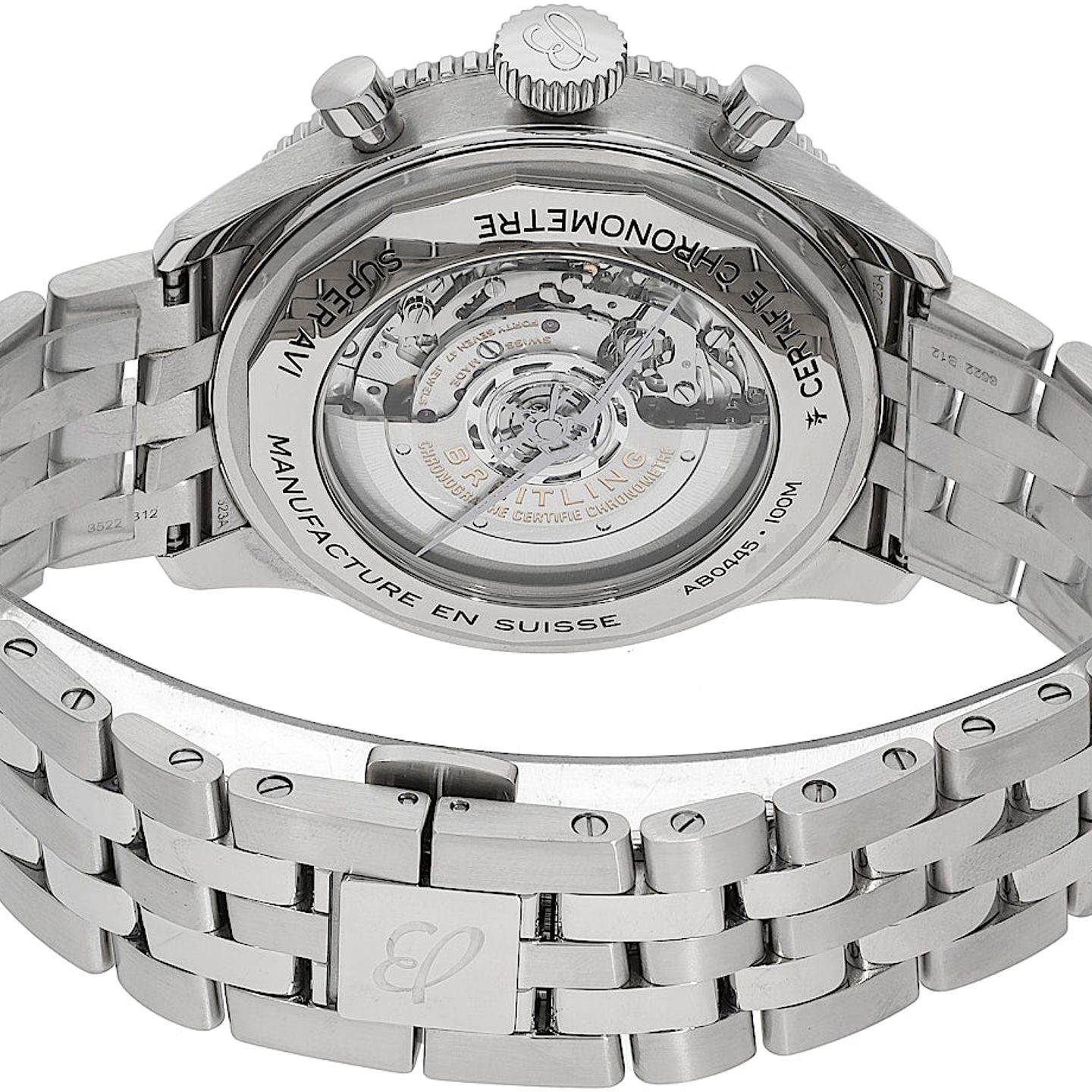 Breitling Super Avi AB0445 (Unknown (random serial)) - 46 mm Steel case (5/5)