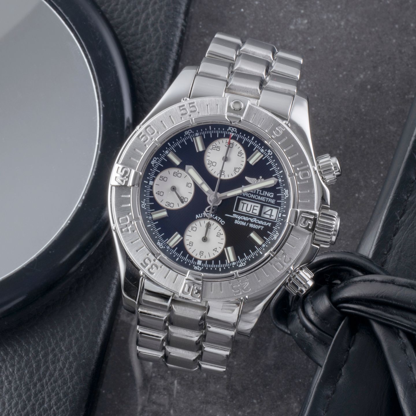 Breitling Superocean Chronograph II A13340 (2004) - 42 mm Steel case (1/8)