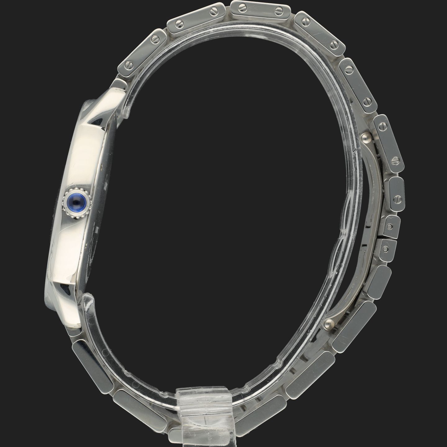 Cartier Ronde Solo de Cartier W6701011 (2018) - Zilver wijzerplaat 42mm Staal (7/8)