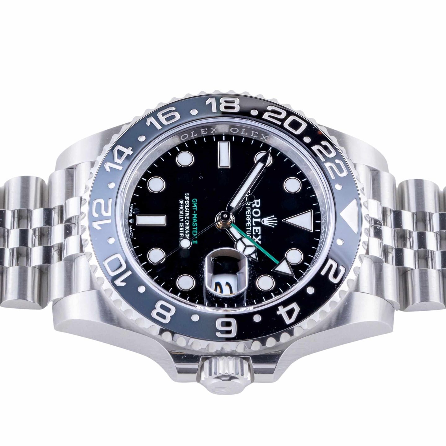 Rolex GMT-Master II 126710GRNR (2026) - Black dial 40 mm Steel case (6/8)