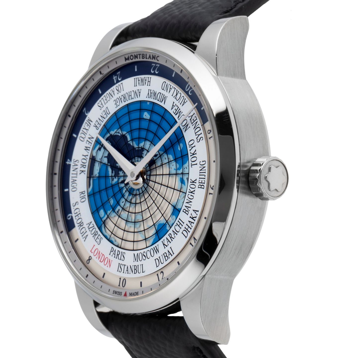 Montblanc Heritage Spirit 112308 (Onbekend (willekeurig serienummer)) - Wit wijzerplaat 41mm Staal (6/8)