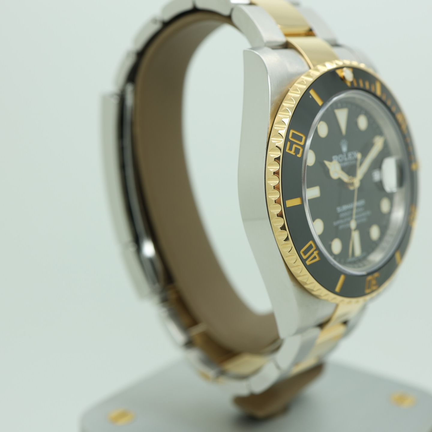 Rolex Submariner Date 116613LN (2019) - Zwart wijzerplaat 40mm Goud/Staal (6/8)
