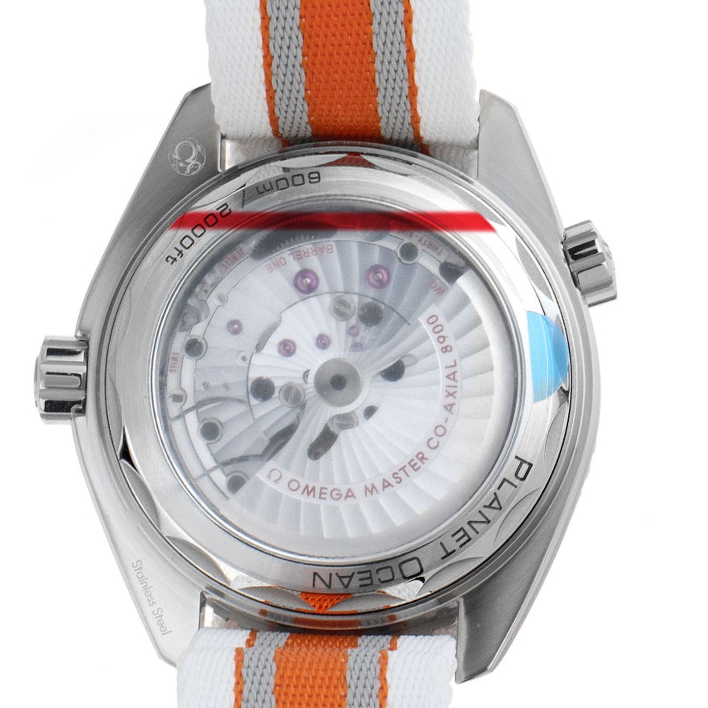 Omega Seamaster Planet Ocean 215.32.44.21.04.001 (2021) - Wit wijzerplaat 44mm Staal (6/7)