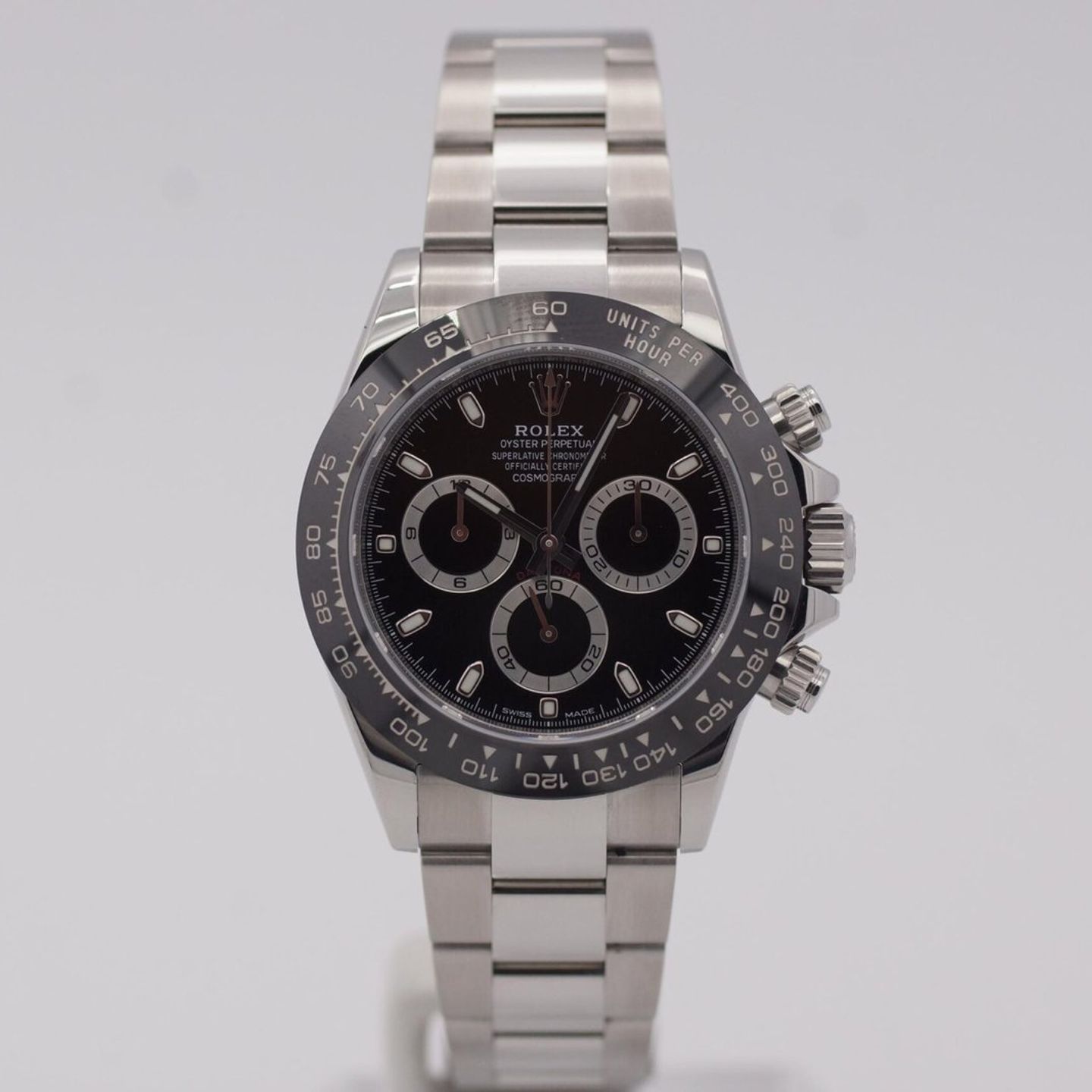 Rolex Daytona 116500LN (2020) - Zwart wijzerplaat 40mm Staal (2/8)