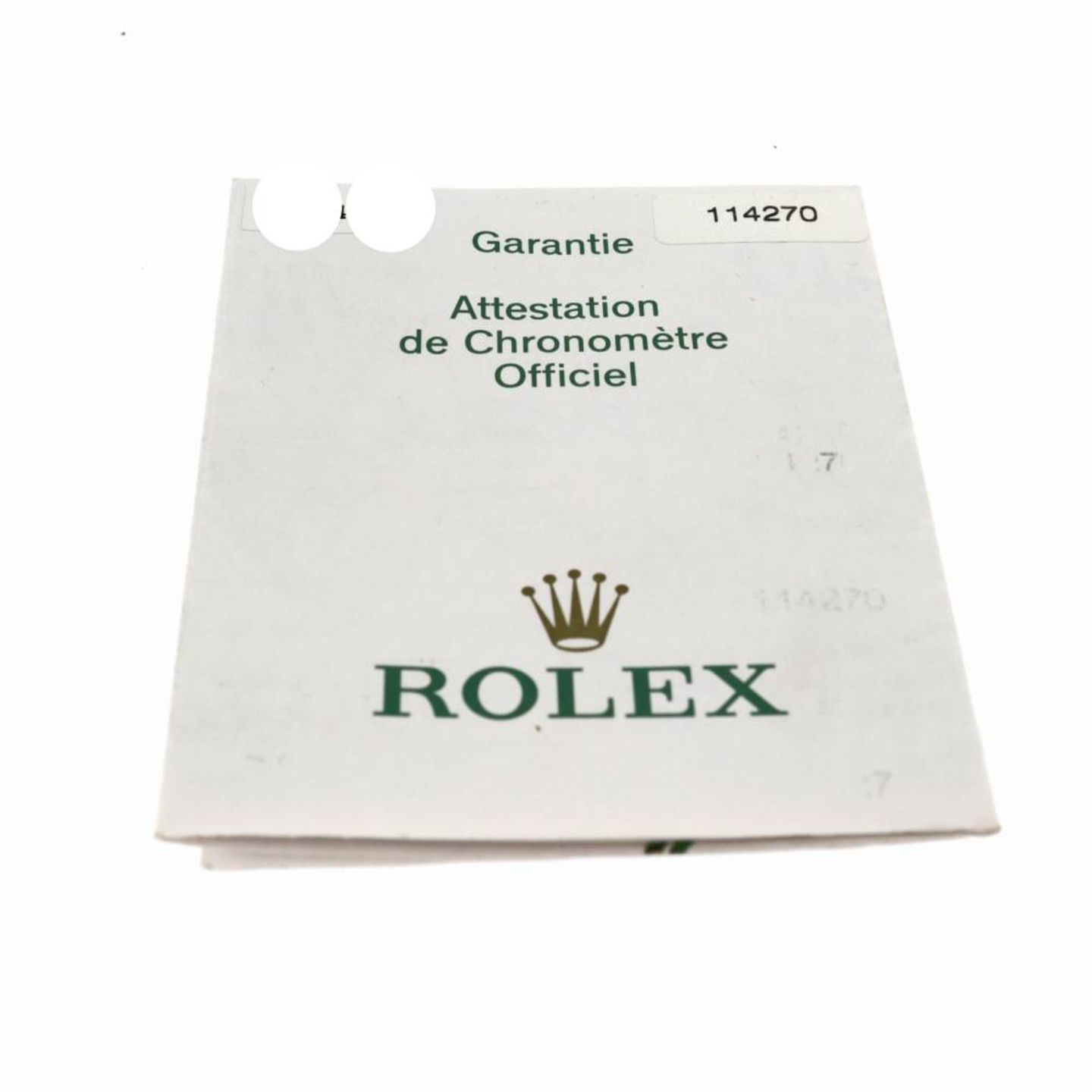Rolex Explorer 114270 (2006) - Zwart wijzerplaat 36mm Staal (5/6)