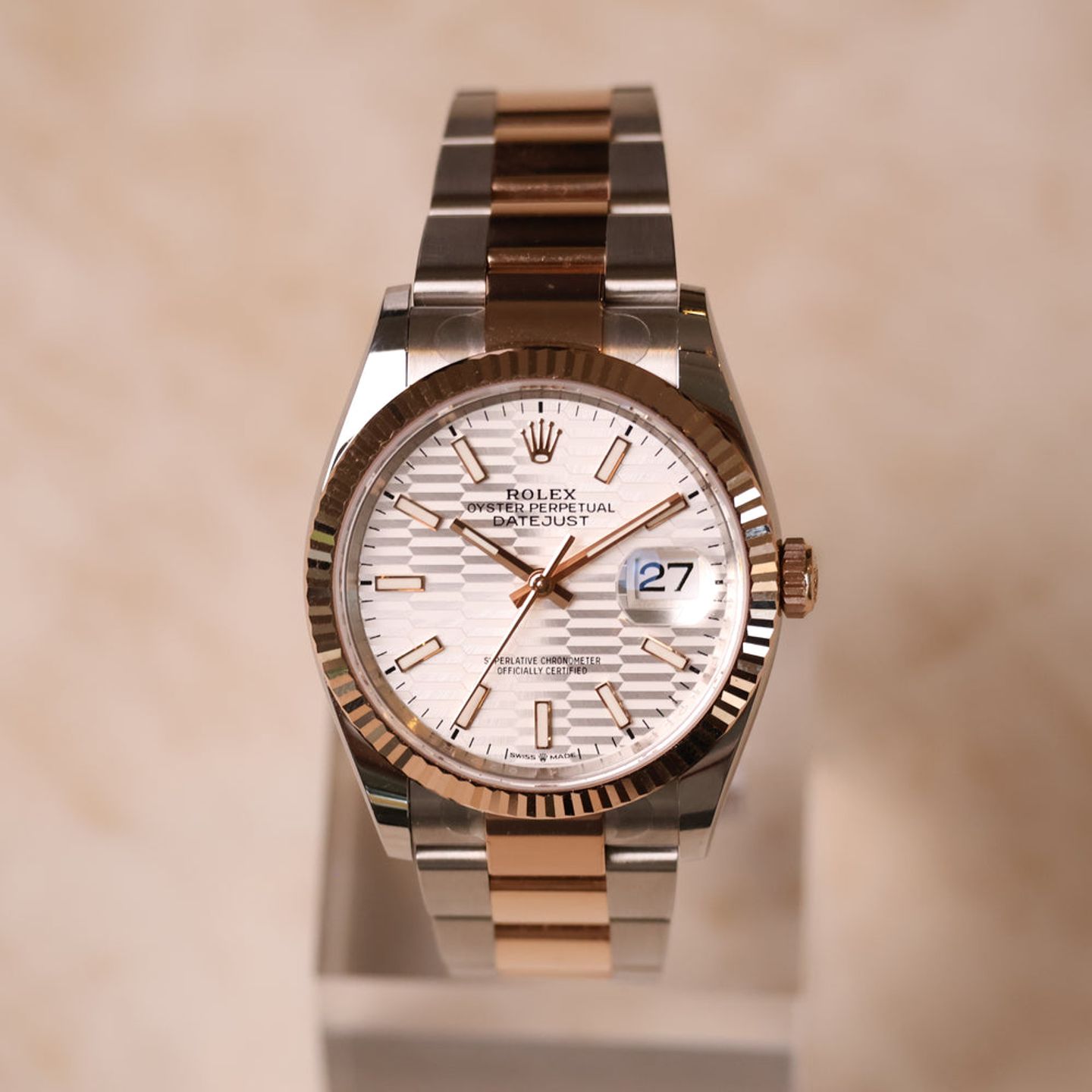 Rolex Datejust 36 126231 (2023) - 36mm Goud/Staal (2/2)